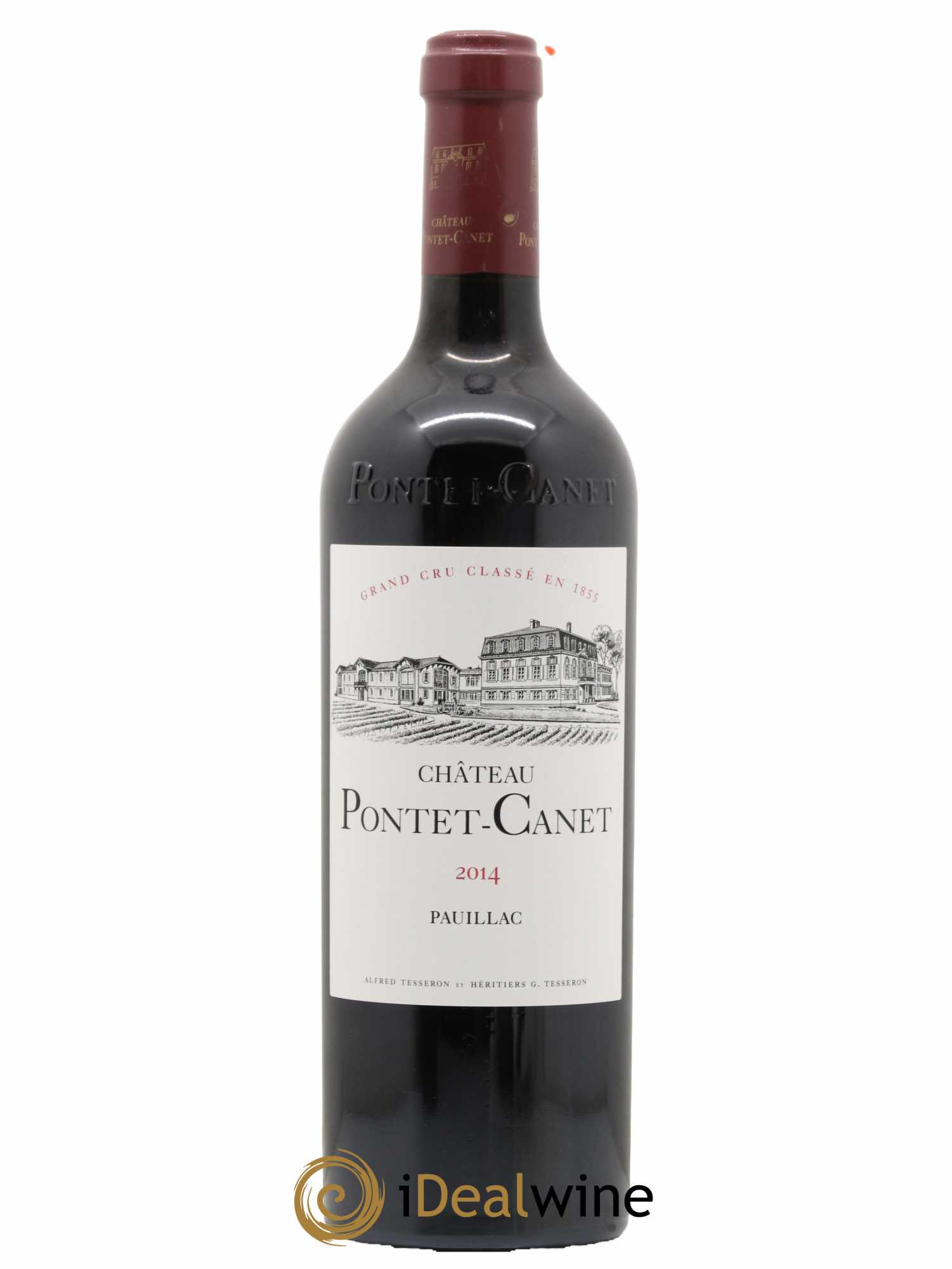 Château Pontet Canet 5ème Grand Cru Classé 2014 - Lot de 1 bouteille - 0