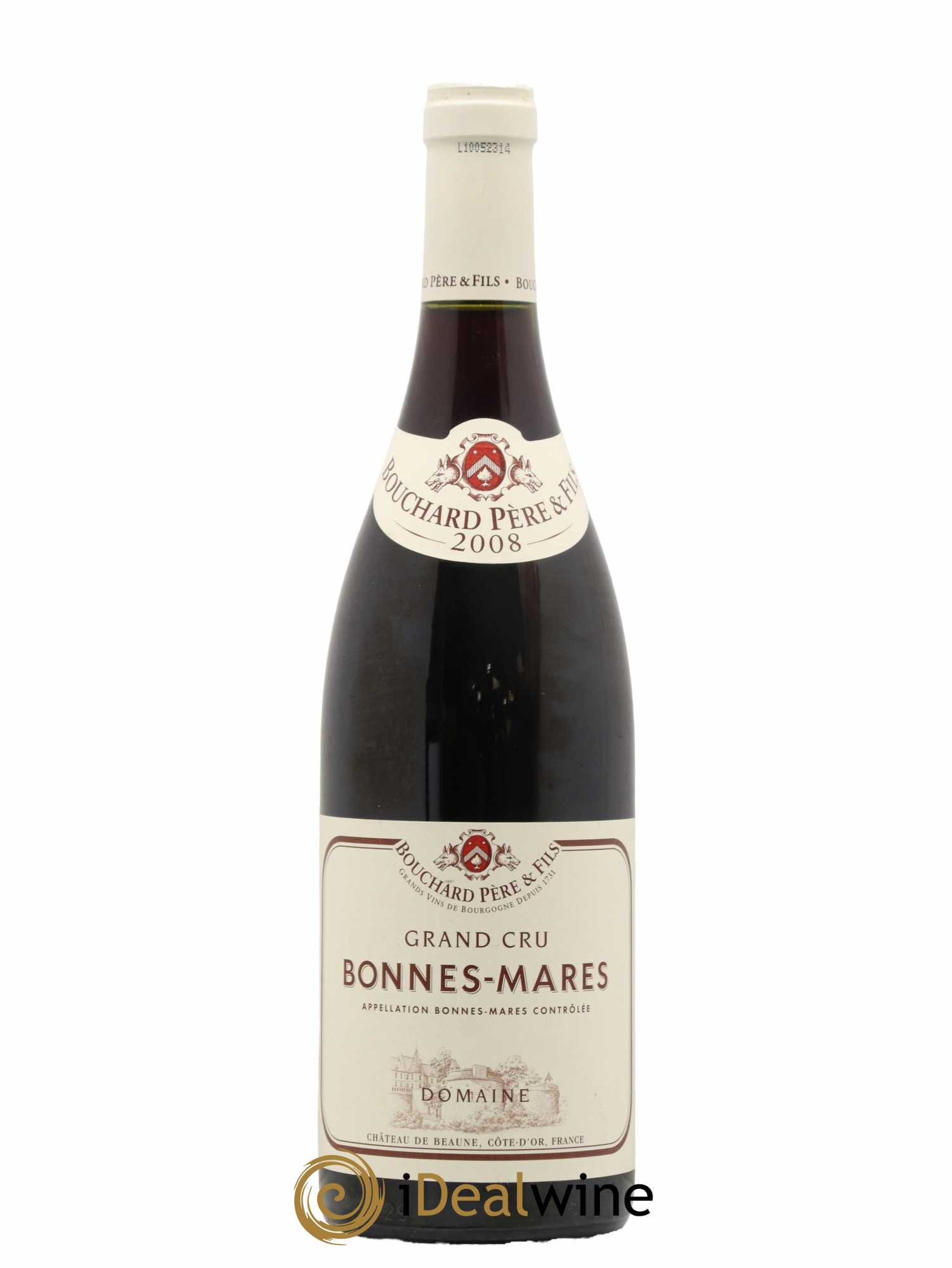 Bonnes-Mares Grand Cru Bouchard Père & Fils 2008 - Lot de 1 bouteille - 0