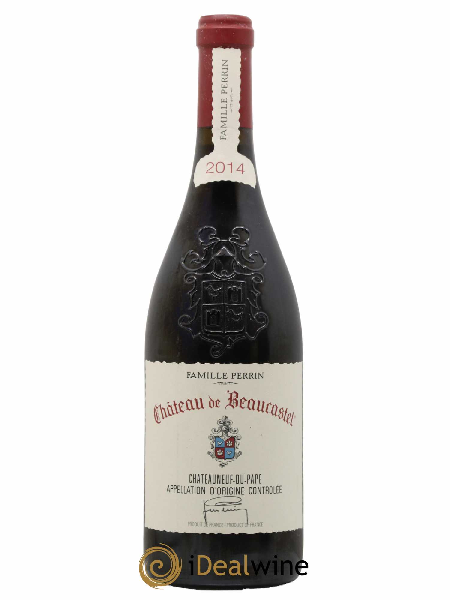 Châteauneuf-du-Pape Château de Beaucastel Famille Perrin 2014 - Lot de 1 bouteille - 0