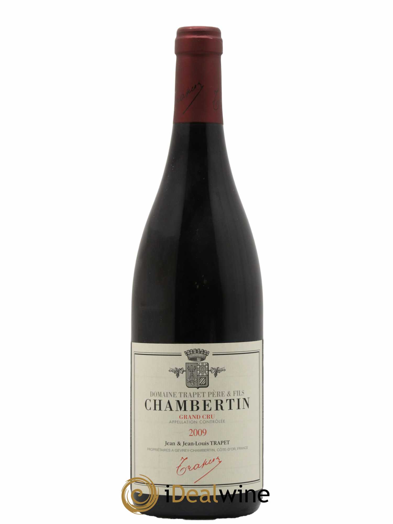Chambertin Grand Cru Domaine Trapet 2009 - Lot de 1 bouteille - 0