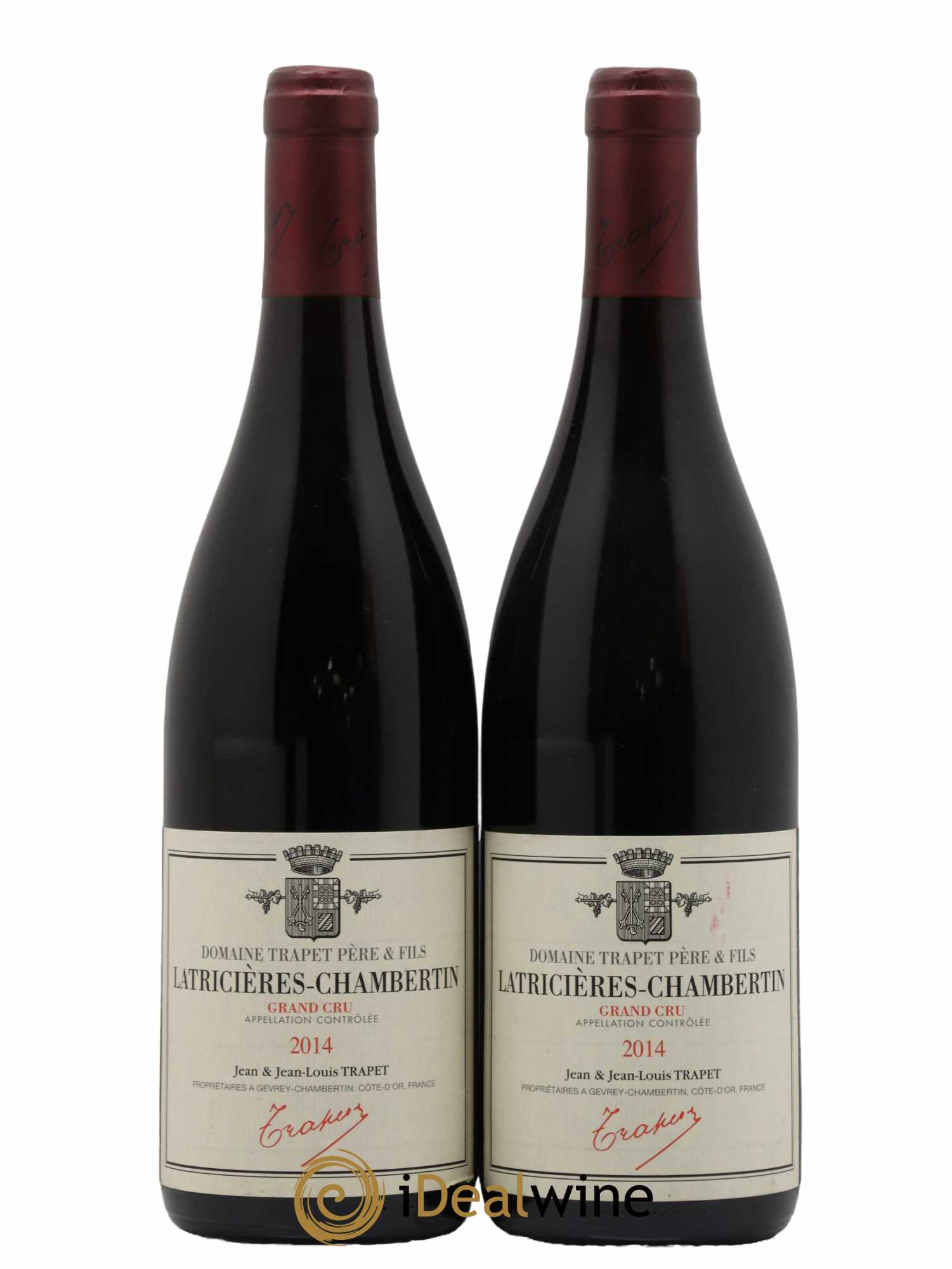 Latricières-Chambertin Grand Cru Domaine Trapet 2014 - Lot de 2 bouteilles - 0