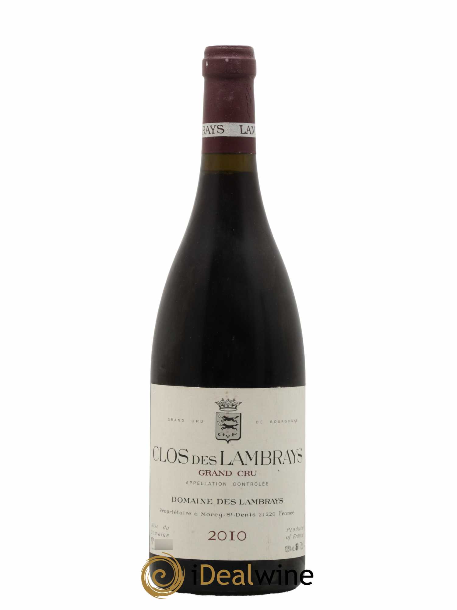 Clos des Lambrays Grand Cru Domaine des Lambrays 2010 - Lot de 1 bouteille - 0