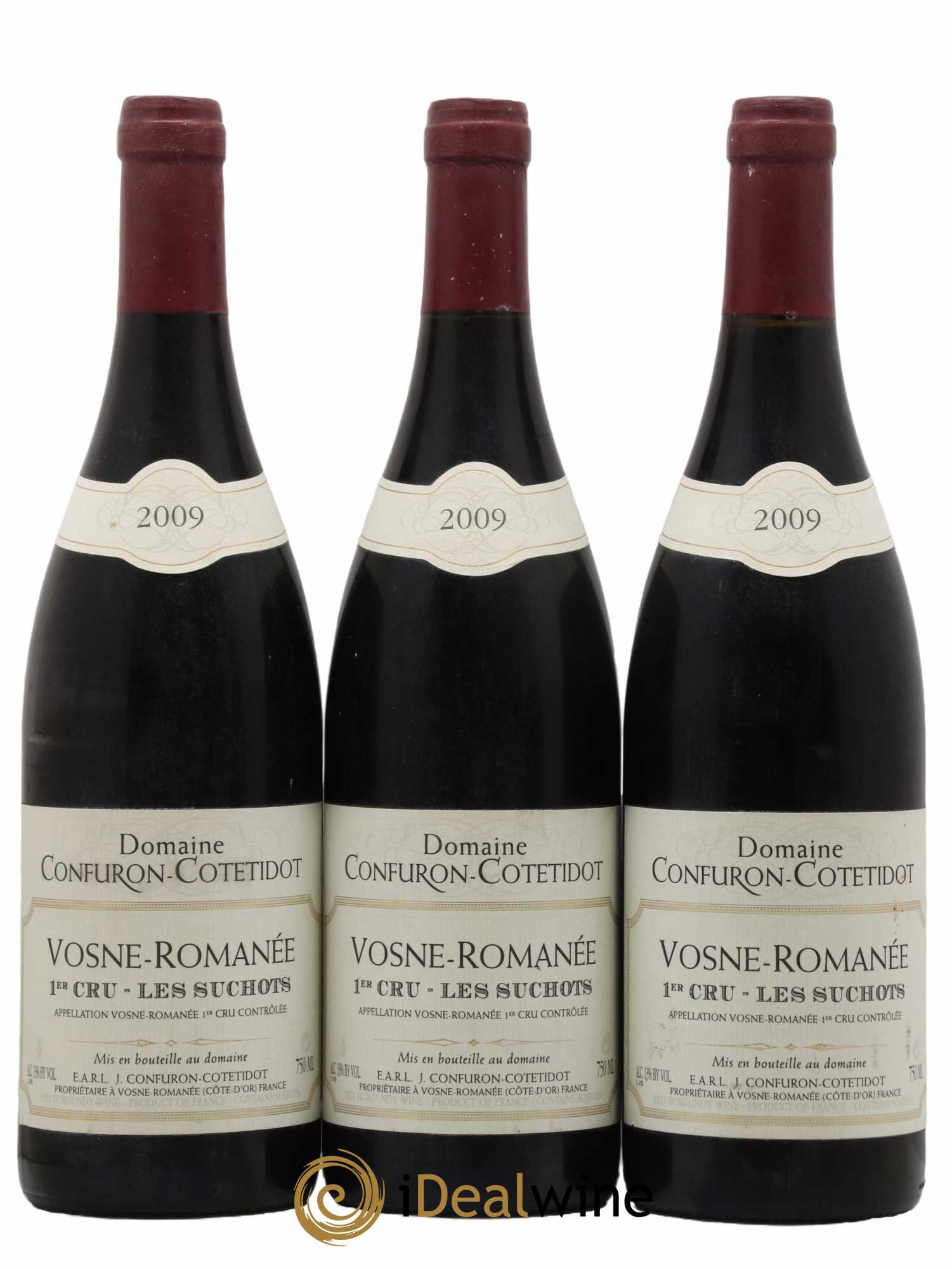 Vosne-Romanée 1er Cru Les Suchots Confuron-Cotetidot 2009 - Lot de 3 bouteilles - 0
