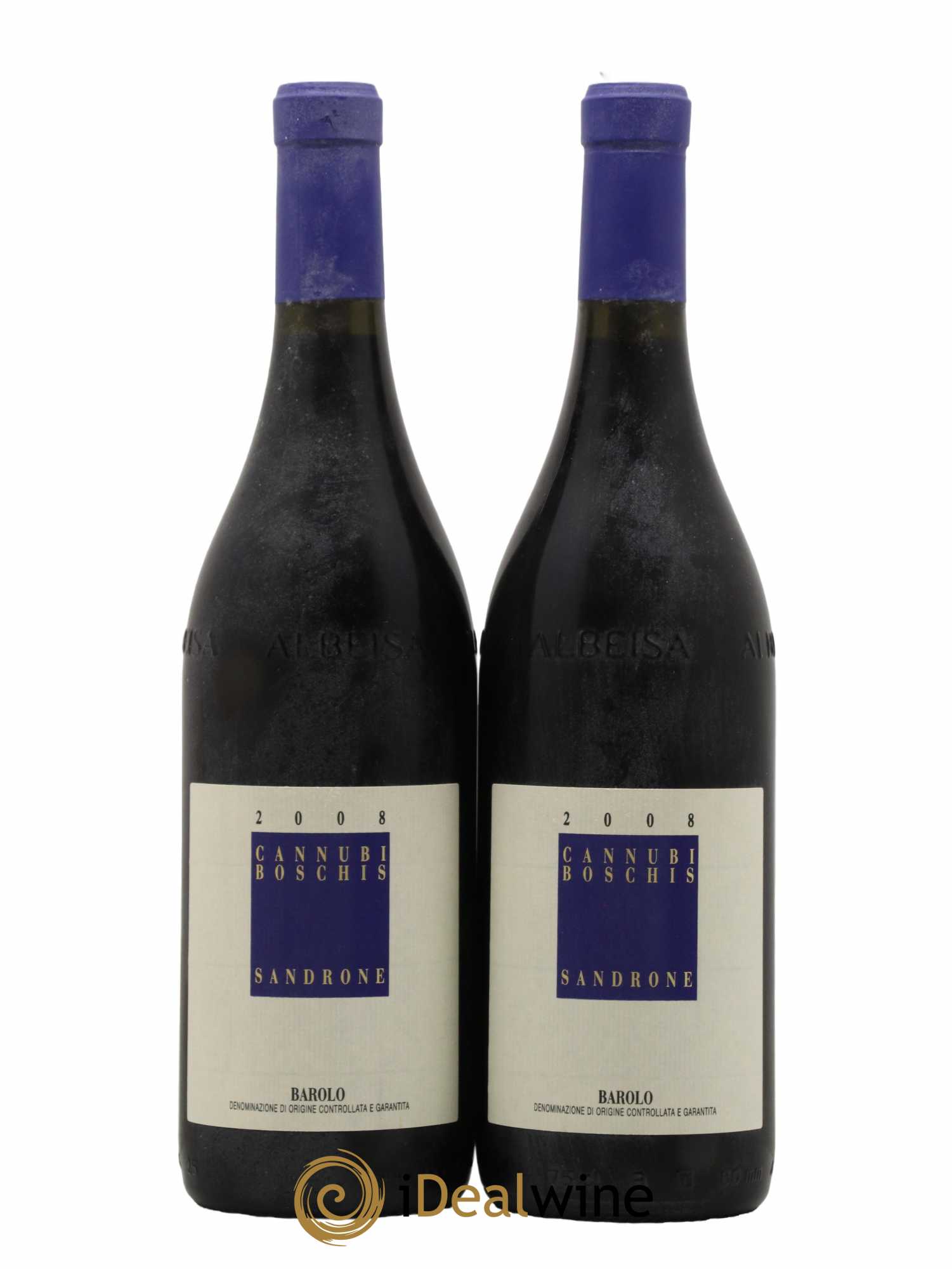 Barolo DOCG Aleste (anciennement Cannubi Boschis) Luciano Sandrone 2008 - Lot de 2 bouteilles - 0