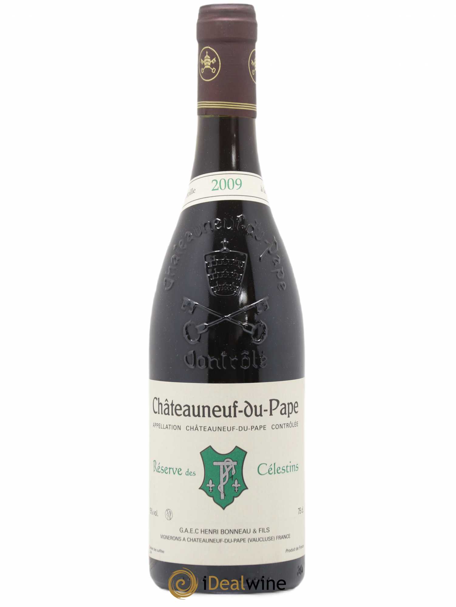 Châteauneuf-du-Pape Réserve des Célestins Henri Bonneau & Fils 2009 - Lot de 1 bouteille - 0