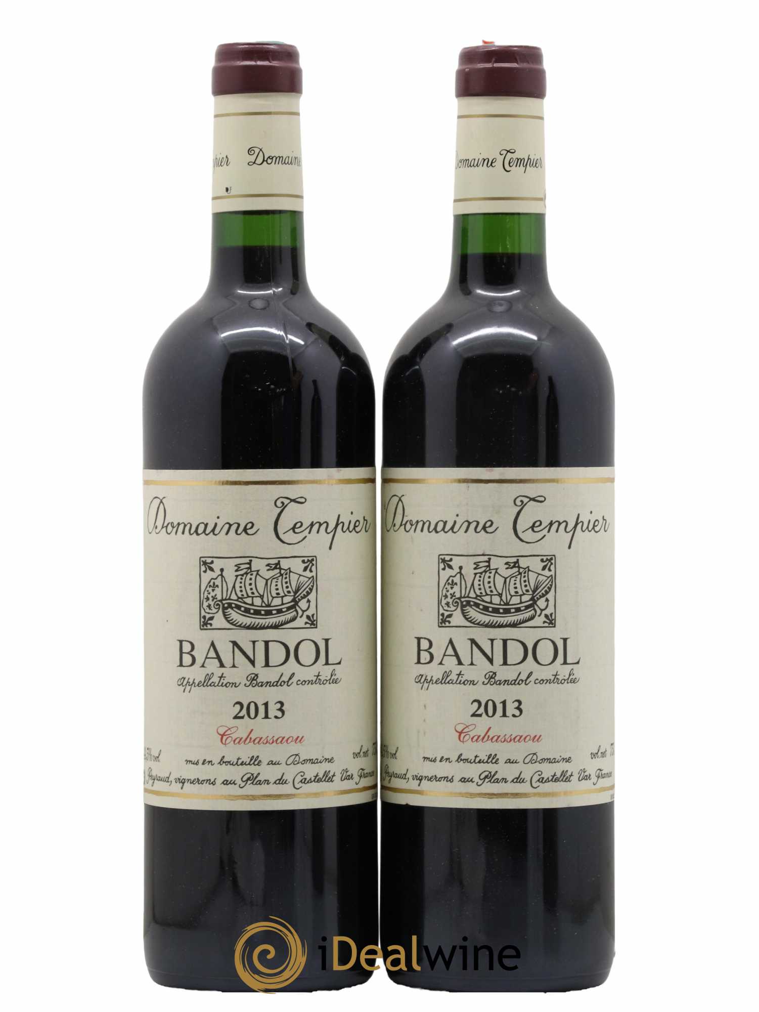 Bandol Domaine Tempier Cuvée Cabassaou Famille Peyraud 2013 - Lot de 2 bouteilles - 0