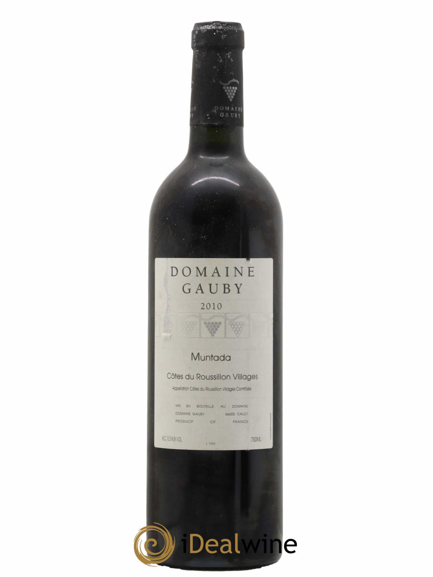 Côtes Catalanes (anciennement Côtes du Roussillon Villages) La Muntada Gauby (Domaine) 2010 - Lot de 1 bouteille - 0