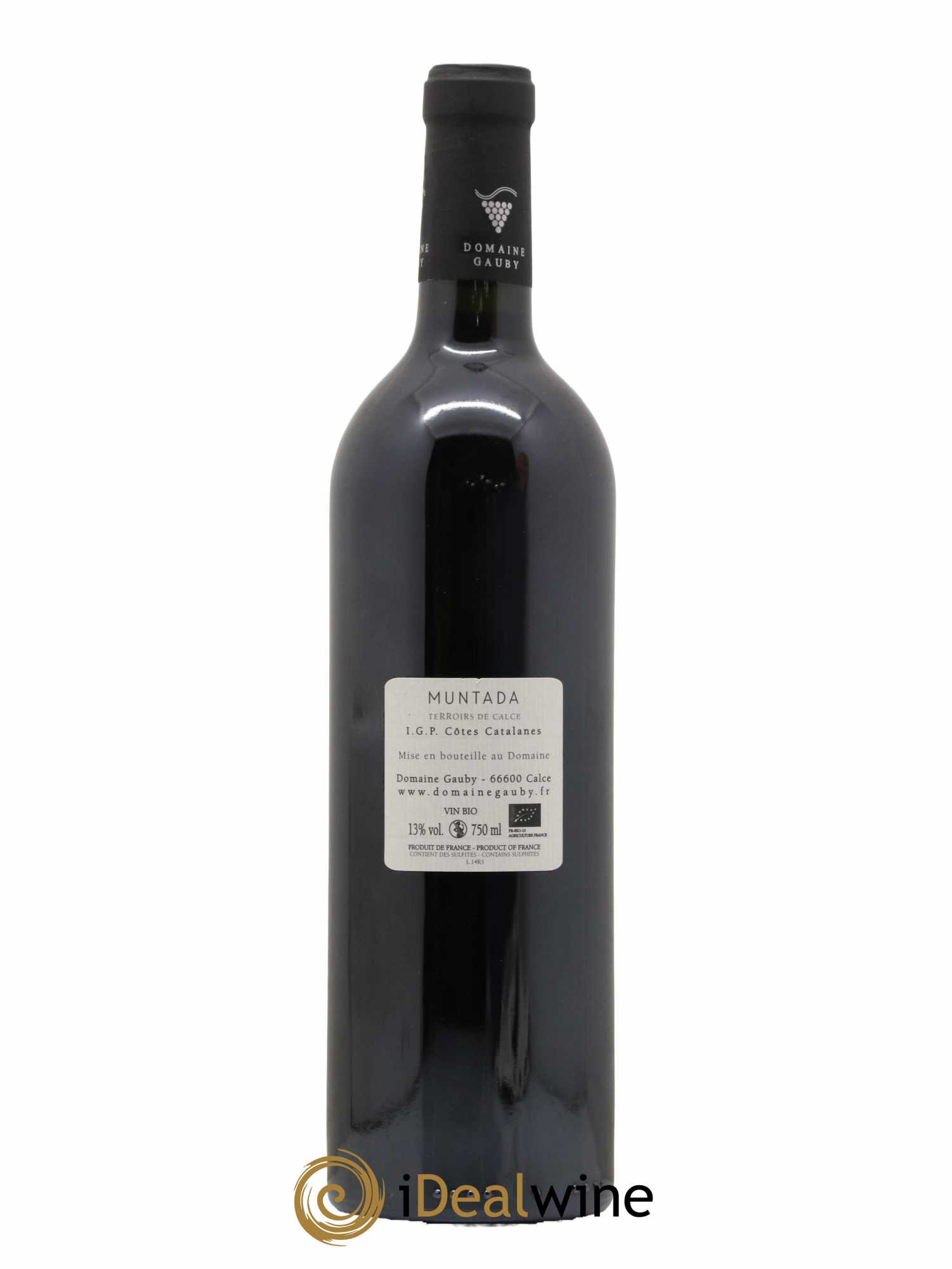 Côtes Catalanes (anciennement Côtes du Roussillon Villages) La Muntada Gauby (Domaine) 2014 - Lot de 1 bouteille - 1