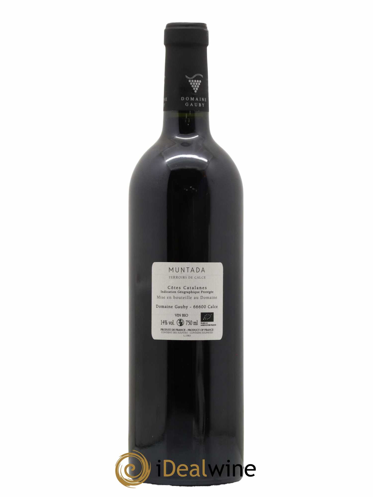 Côtes Catalanes (anciennement Côtes du Roussillon Villages) La Muntada Gauby (Domaine) 2015 - Lot de 1 bouteille - 1