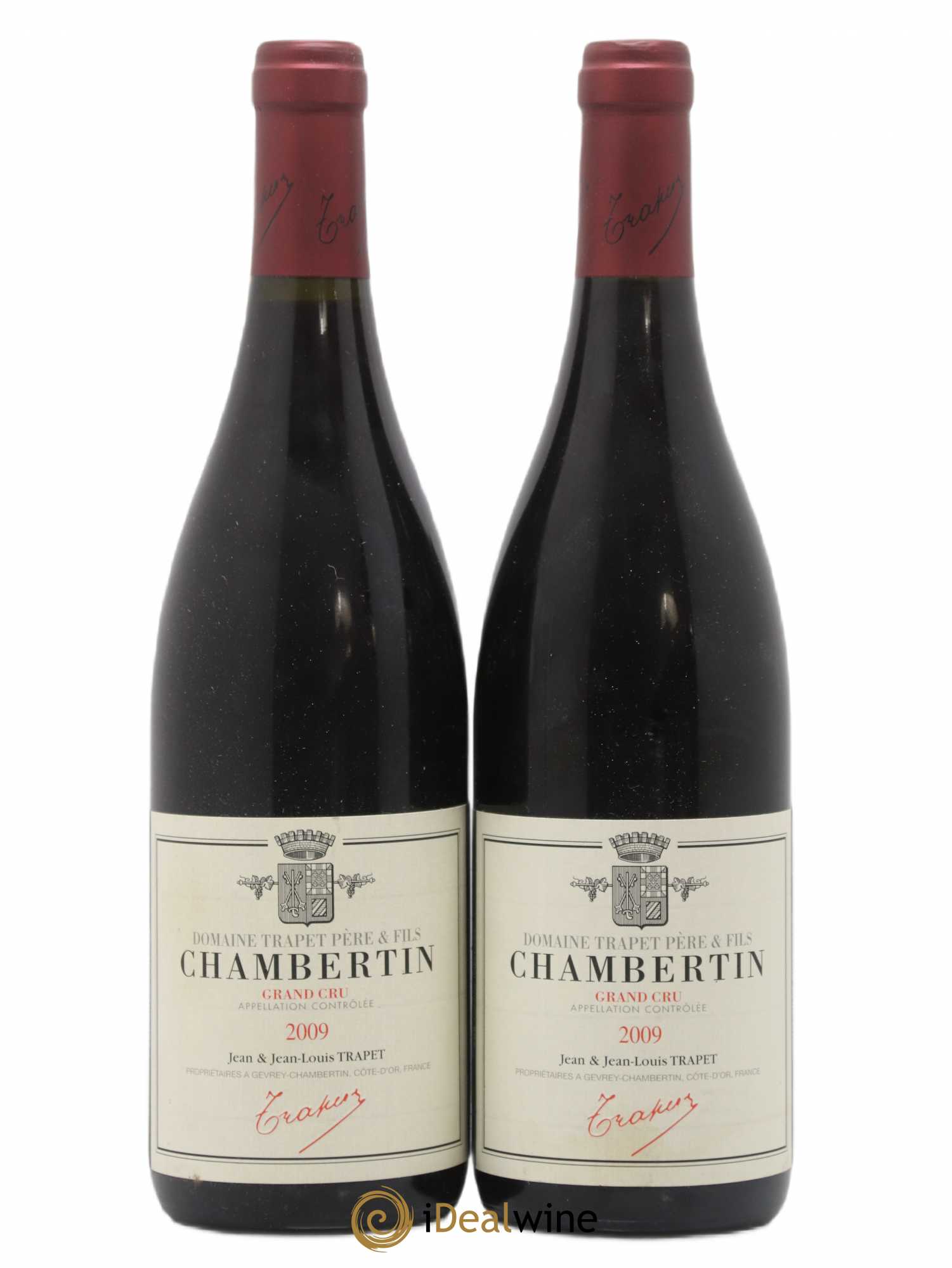 Chambertin Grand Cru Domaine Trapet 2009 - Lot de 2 bouteilles - 0