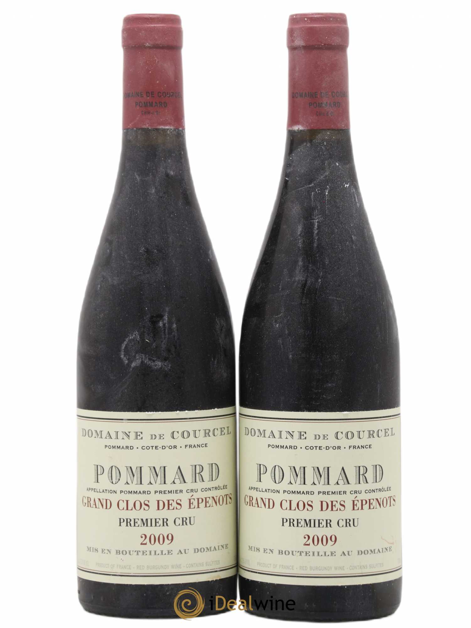 Pommard 1er Cru Grand Clos des Epenots de Courcel (Domaine) 2009 - Lot de 2 bouteilles - 0