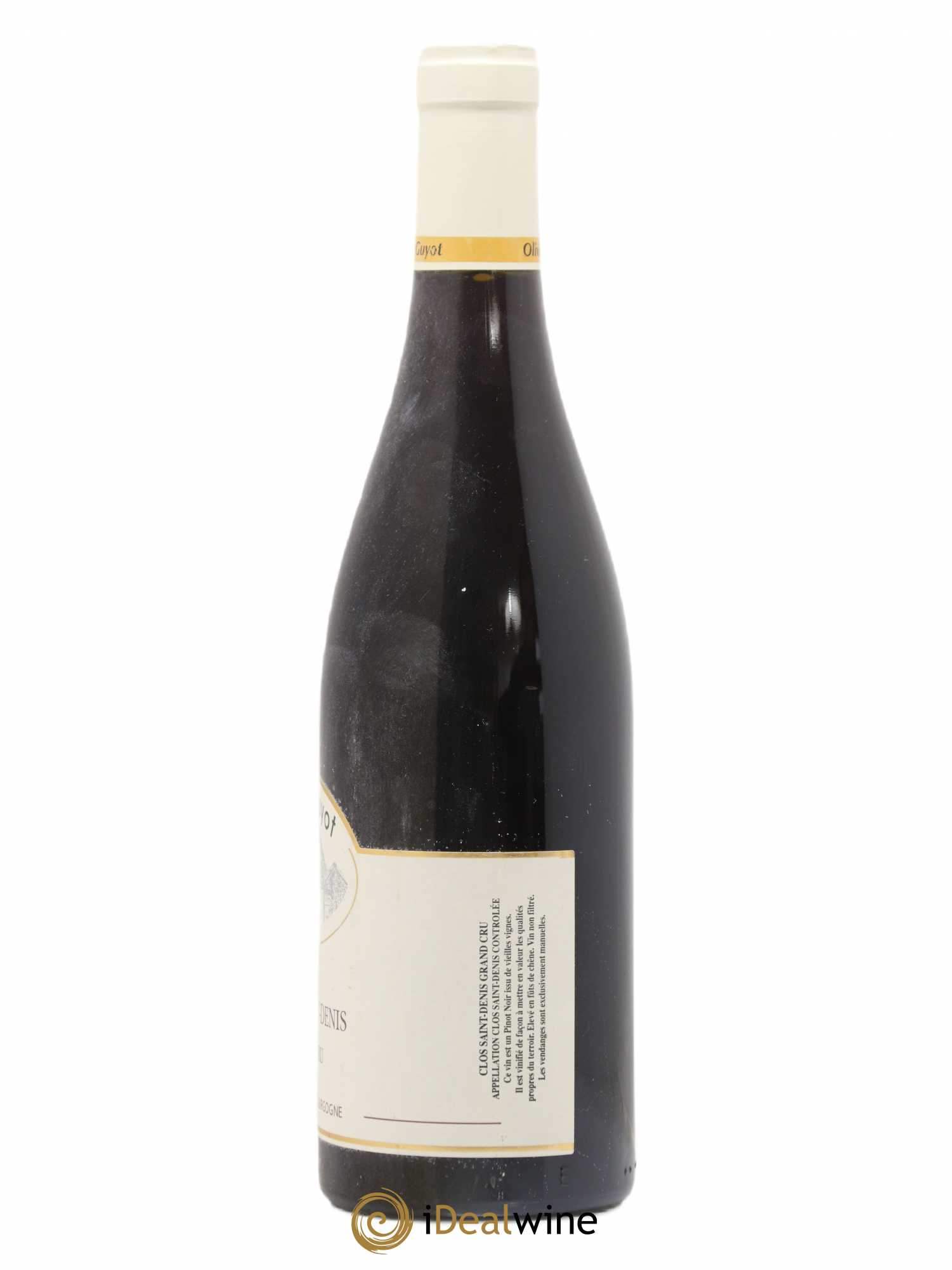Clos Saint-Denis Grand Cru Olivier Guyot (Domaine de) 2010 - Lot de 1 bouteille - 1
