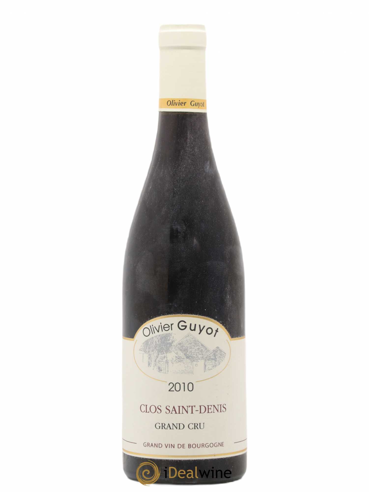 Clos Saint-Denis Grand Cru Olivier Guyot (Domaine de) 2010 - Lot de 1 bouteille - 0