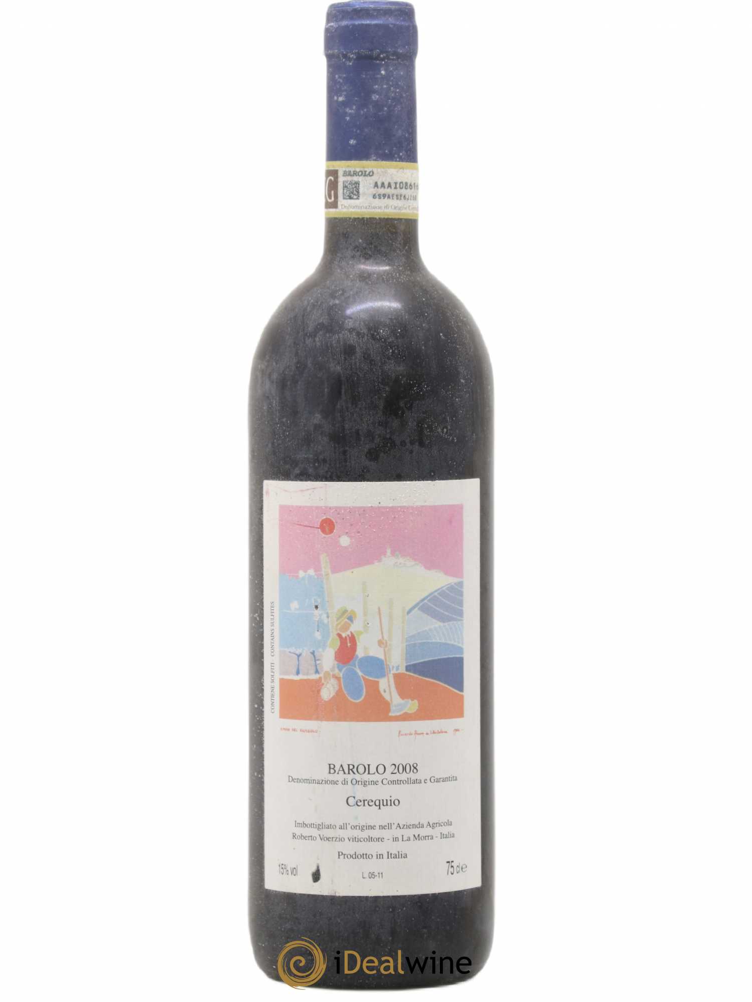 Barolo DOCG Cerequio Roberto Voerzio 2008 - Lot de 1 bouteille - 0