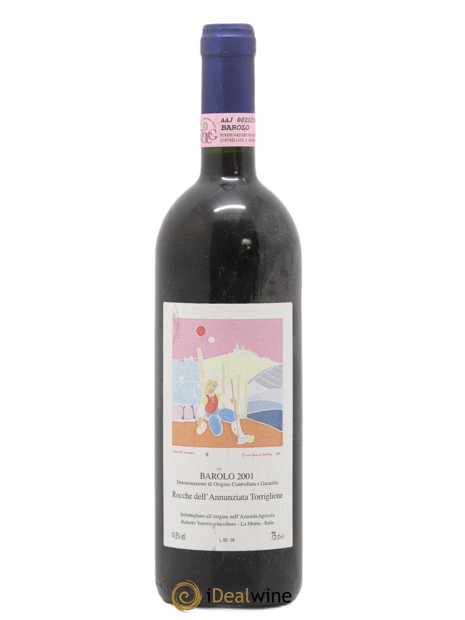 Barolo DOCG Rocche dell'Annunziata Torriglione Roberto Voerzio 2001 - Lot de 1 bouteille - 0