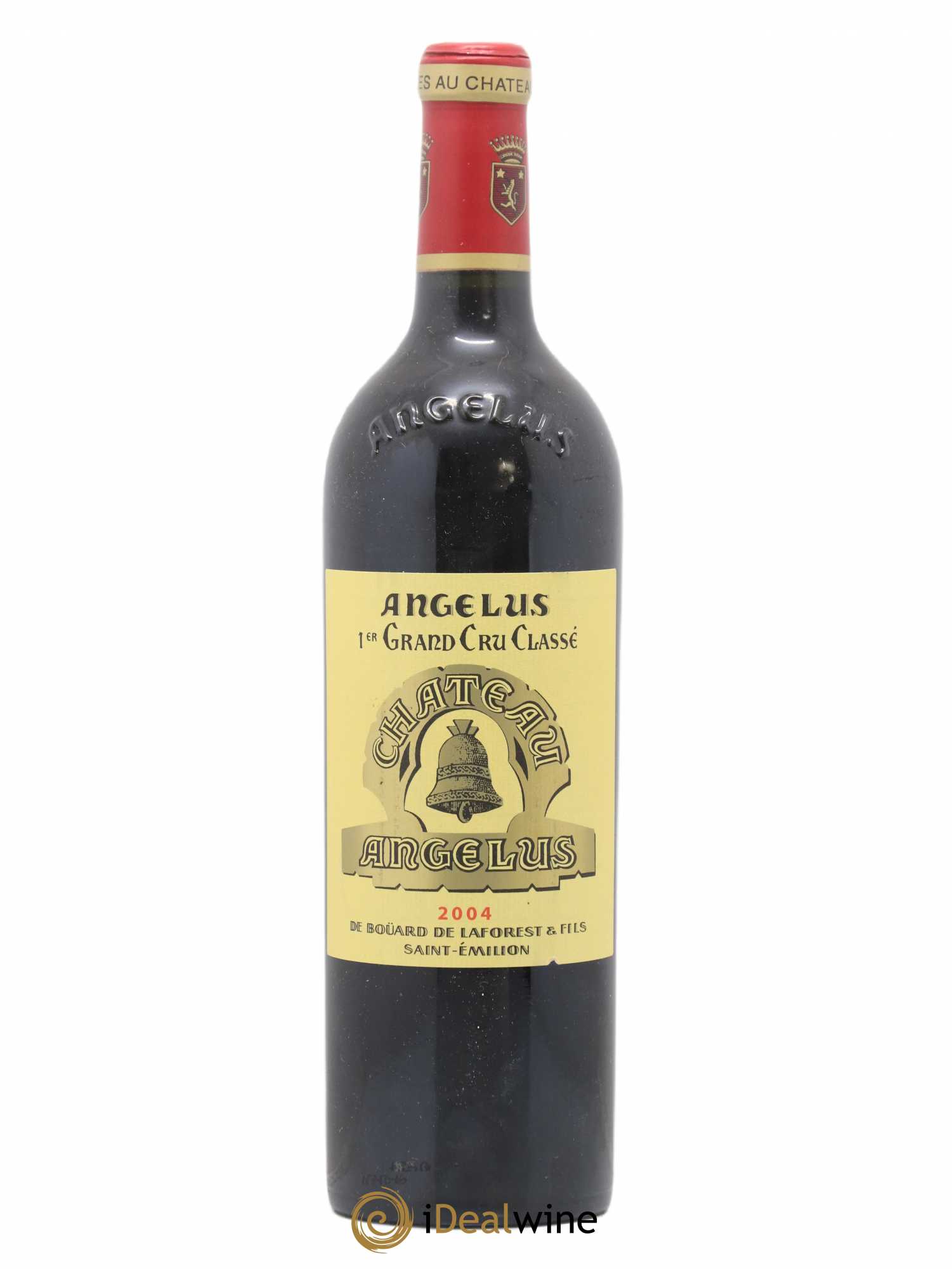 Château Angélus 1er Grand Cru Classé A 2004 - Lot de 1 bouteille - 0