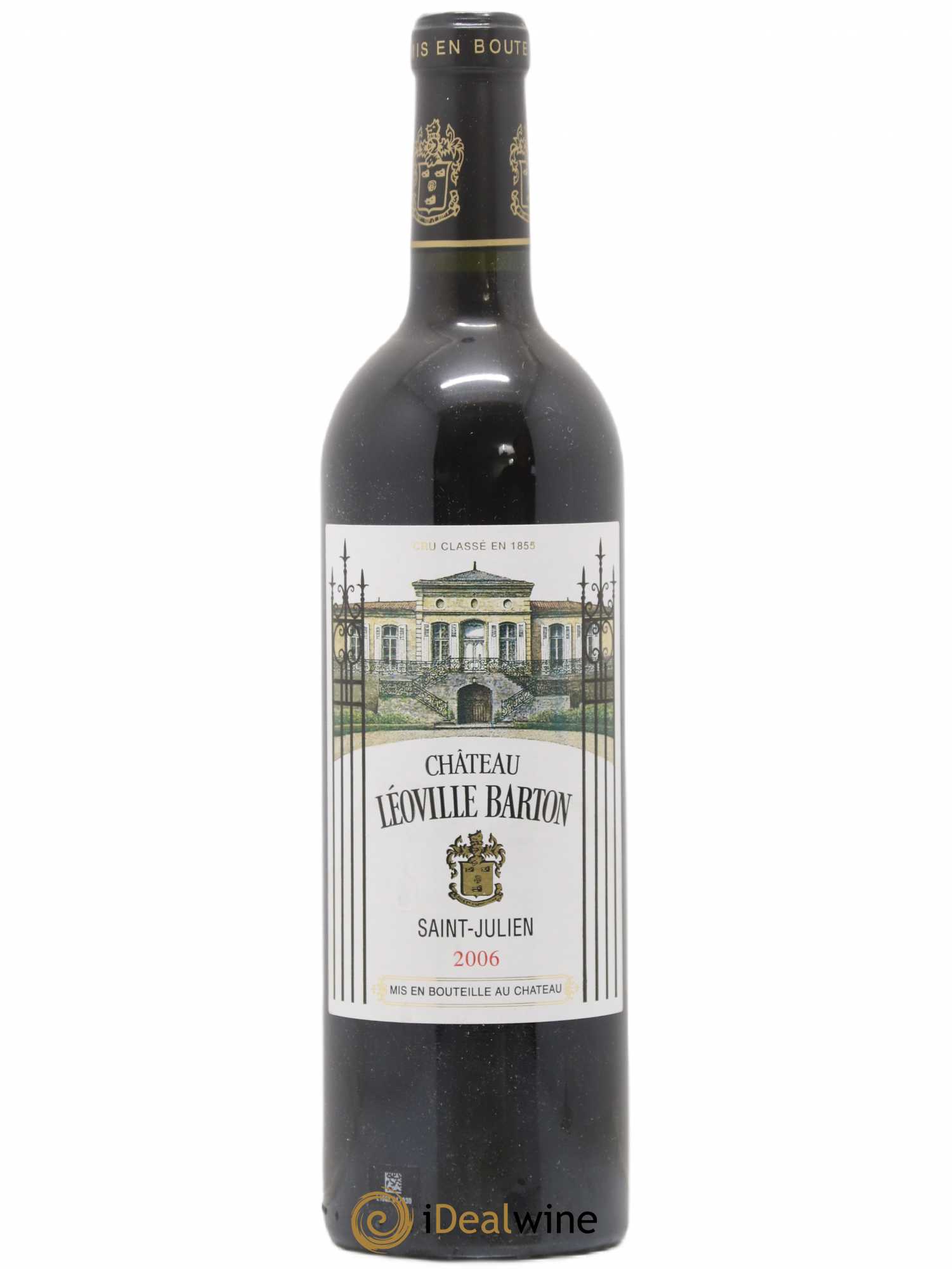 Château Léoville Barton 2ème Grand Cru Classé 2006 - Lot de 1 bouteille - 0