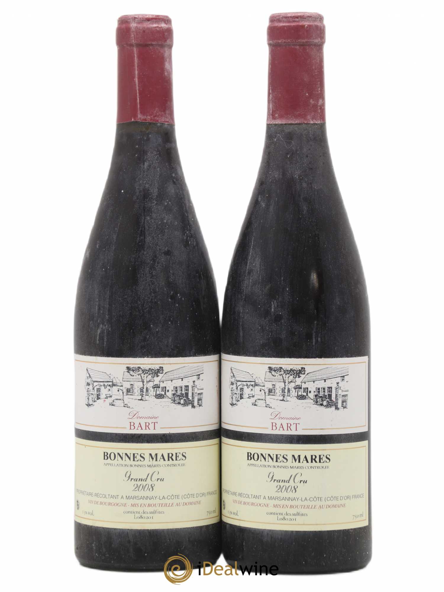 Bonnes-Mares Grand Cru Bart (Domaine) 2008 - Lot de 2 bouteilles - 0