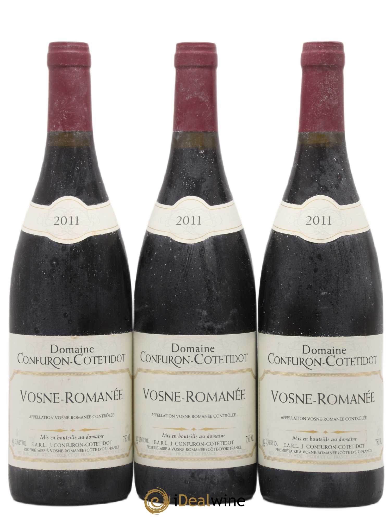 Vosne-Romanée Confuron-Cotetidot 2011 - Lot de 3 bouteilles - 0
