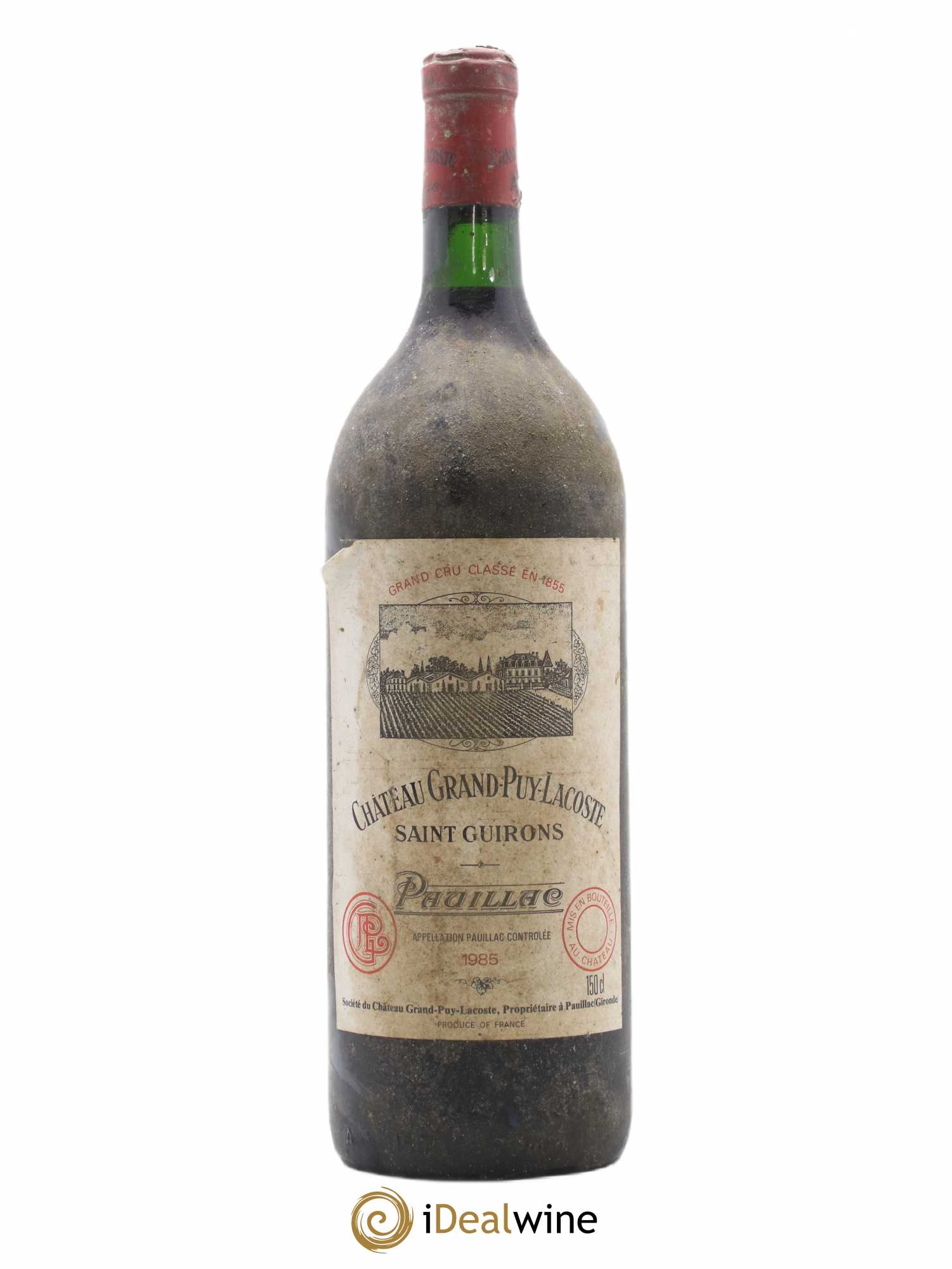 Château Grand Puy Lacoste 5ème Grand Cru Classé 1985 - Lot de 1 magnum - 0