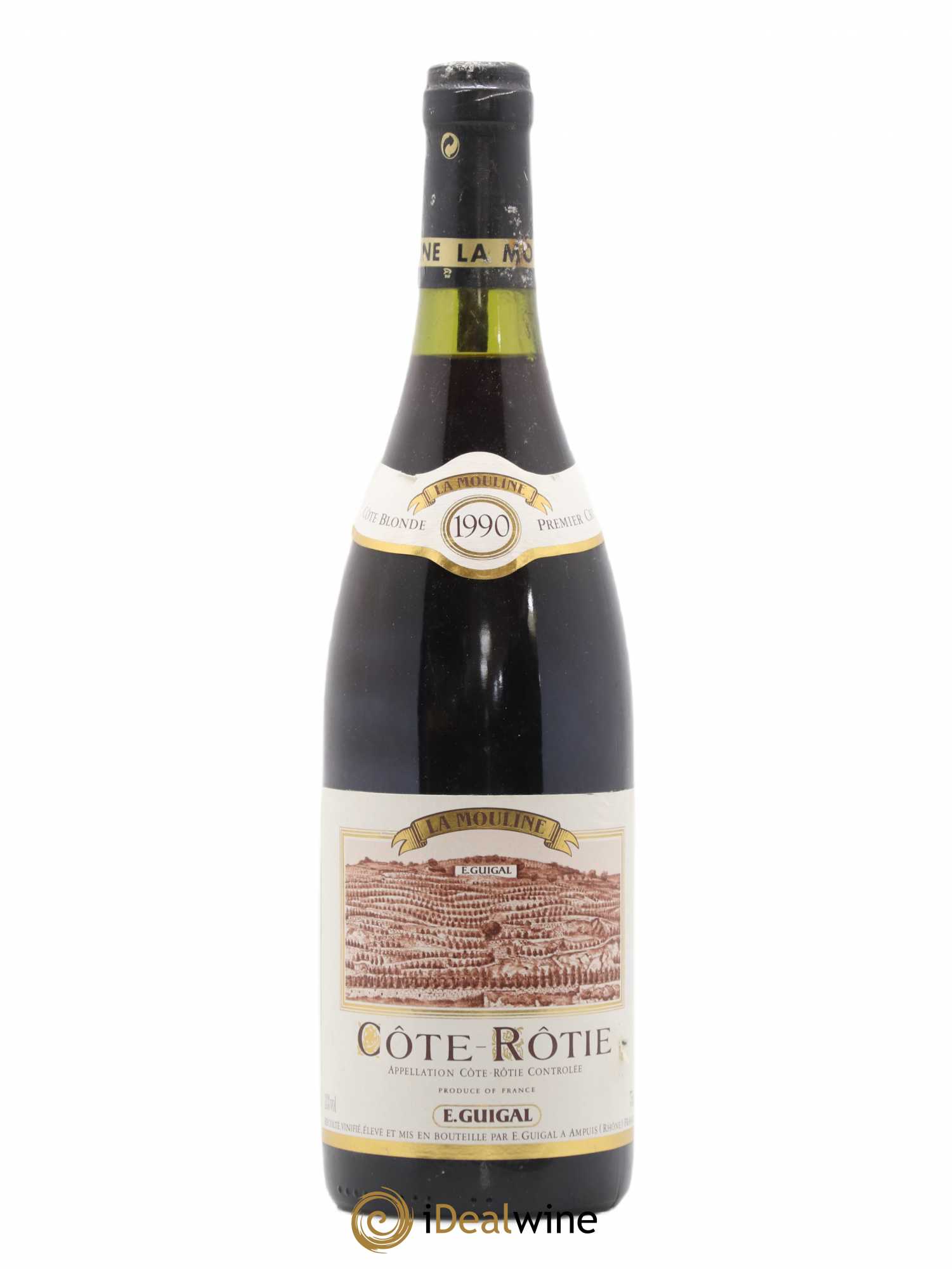 Côte-Rôtie La Mouline Guigal 1990 - Lot de 1 bouteille - 0