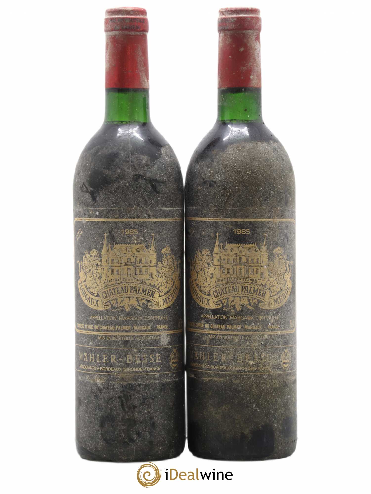 Château Palmer 3ème Grand Cru Classé 1985 - Lot de 2 bouteilles - 0