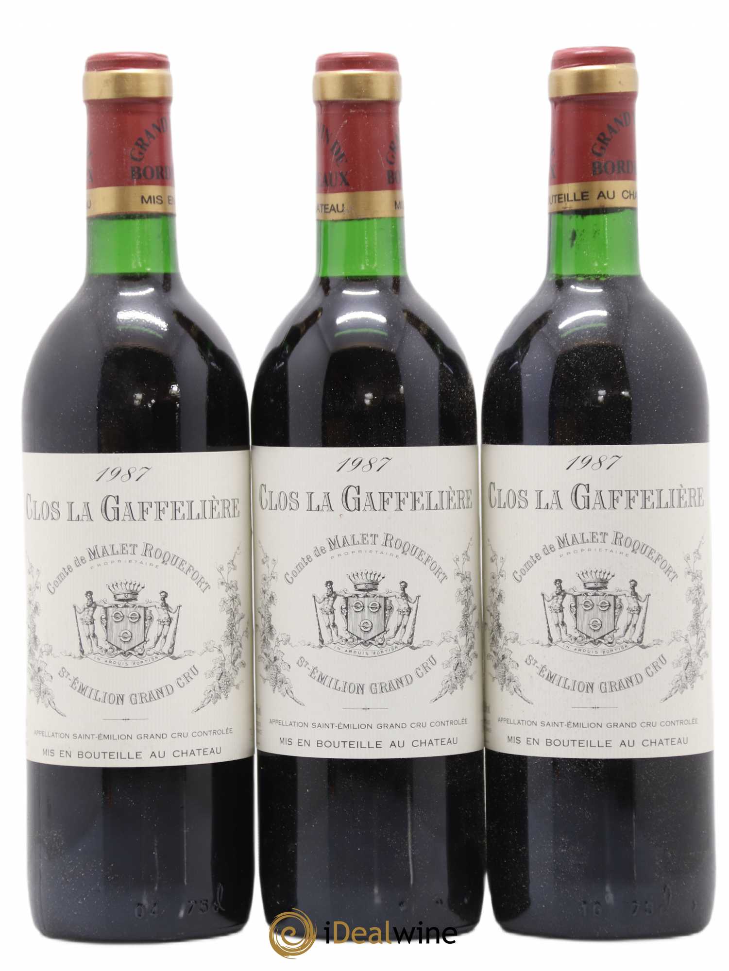 Château la Gaffelière 1er Grand Cru Classé B 1987 - Lot de 12 bouteilles - 2