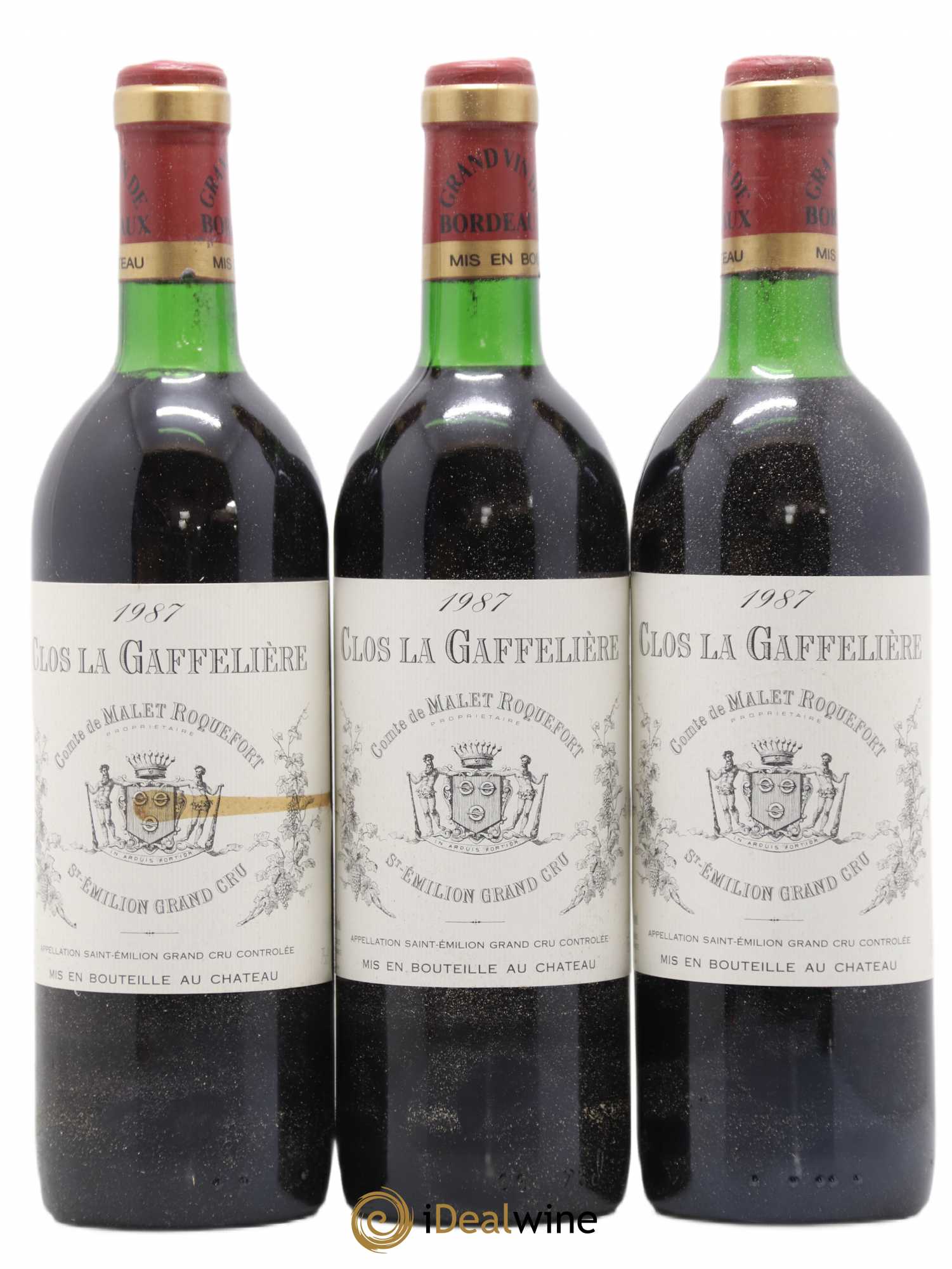 Château la Gaffelière 1er Grand Cru Classé B 1987 - Lot de 12 bouteilles - 4