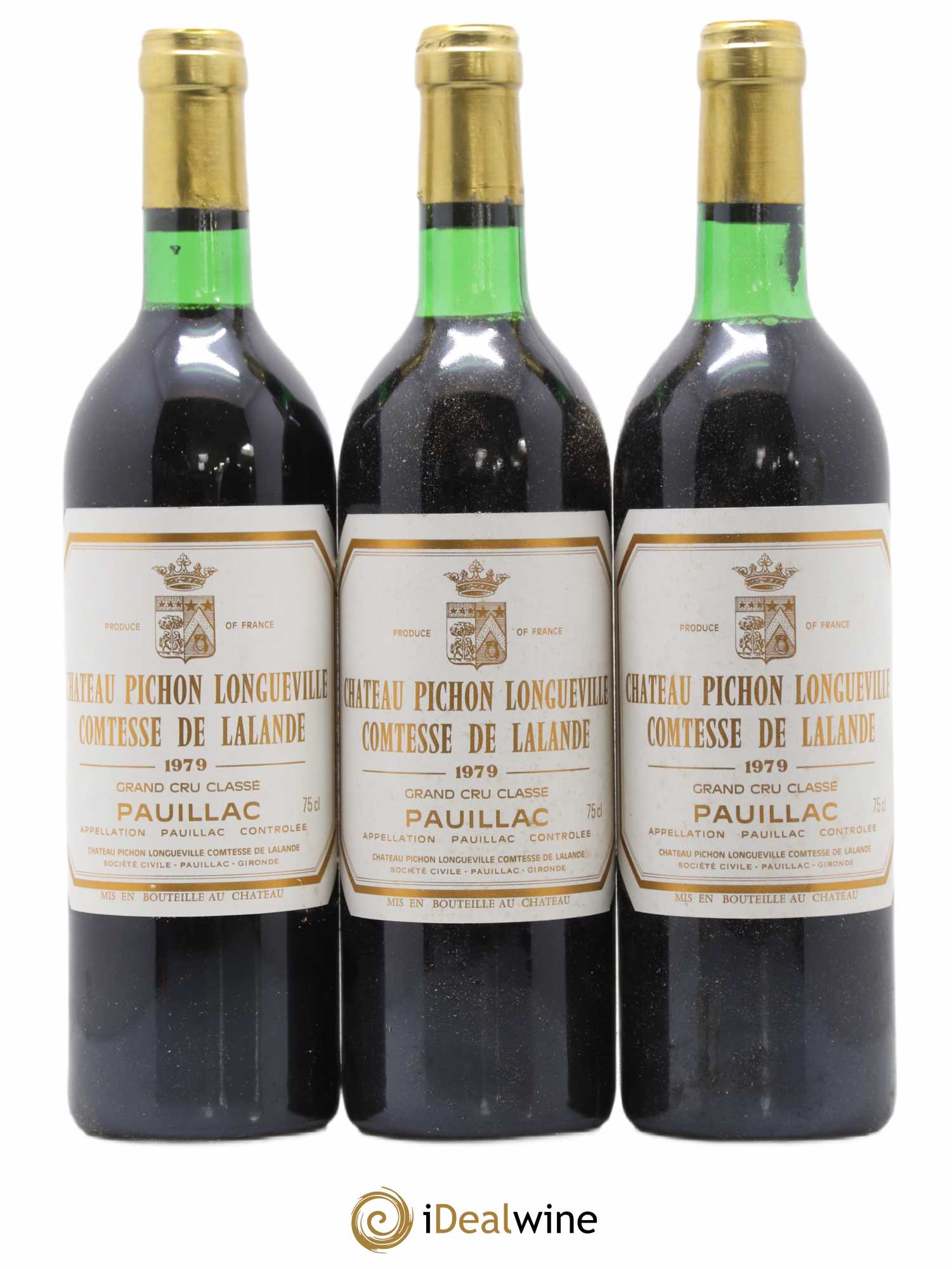Château Pichon Longueville Comtesse de Lalande 2ème Grand Cru Classé 1979 - Lot de 12 bouteilles - 2