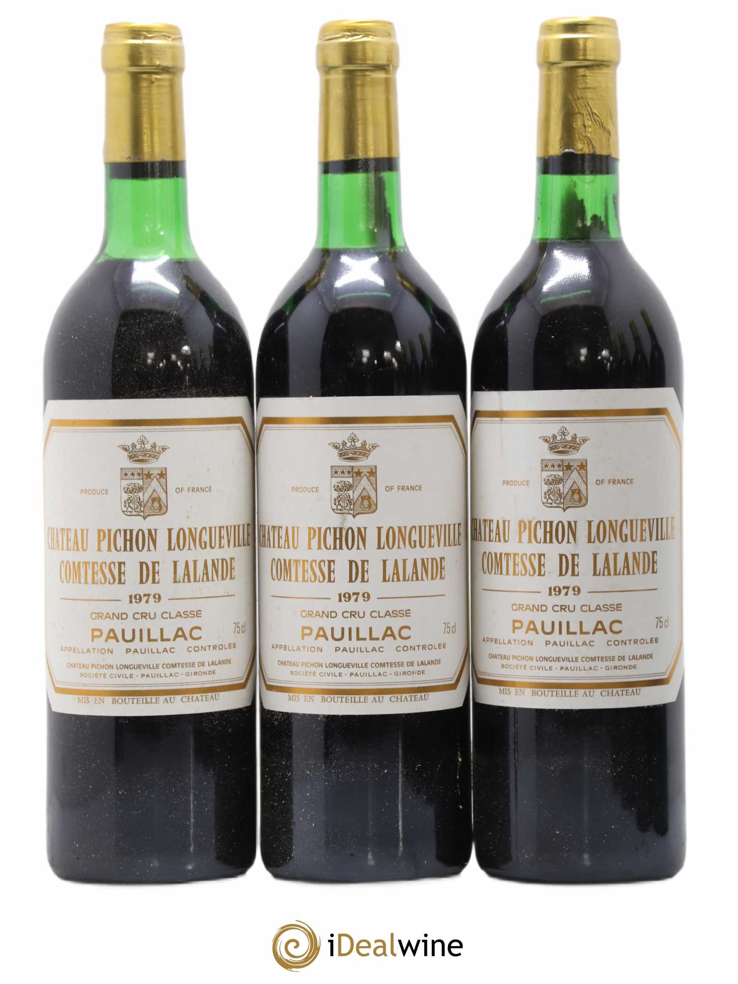 Château Pichon Longueville Comtesse de Lalande 2ème Grand Cru Classé 1979 - Lot de 12 bouteilles - 4