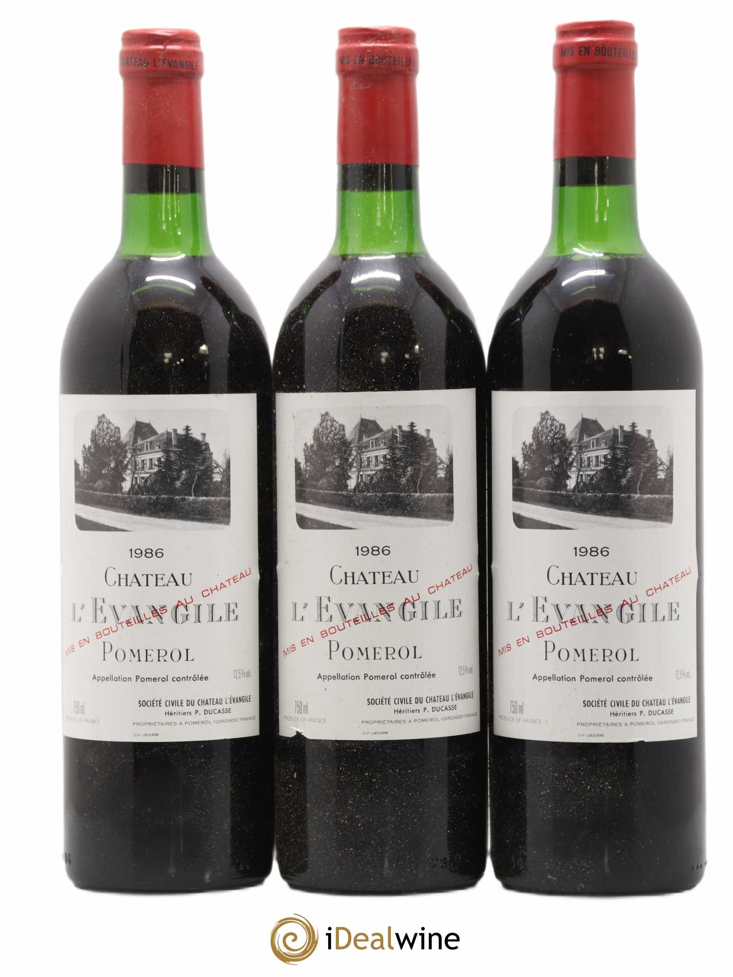 Château l' Évangile 1986 - Lot de 12 bouteilles - 3