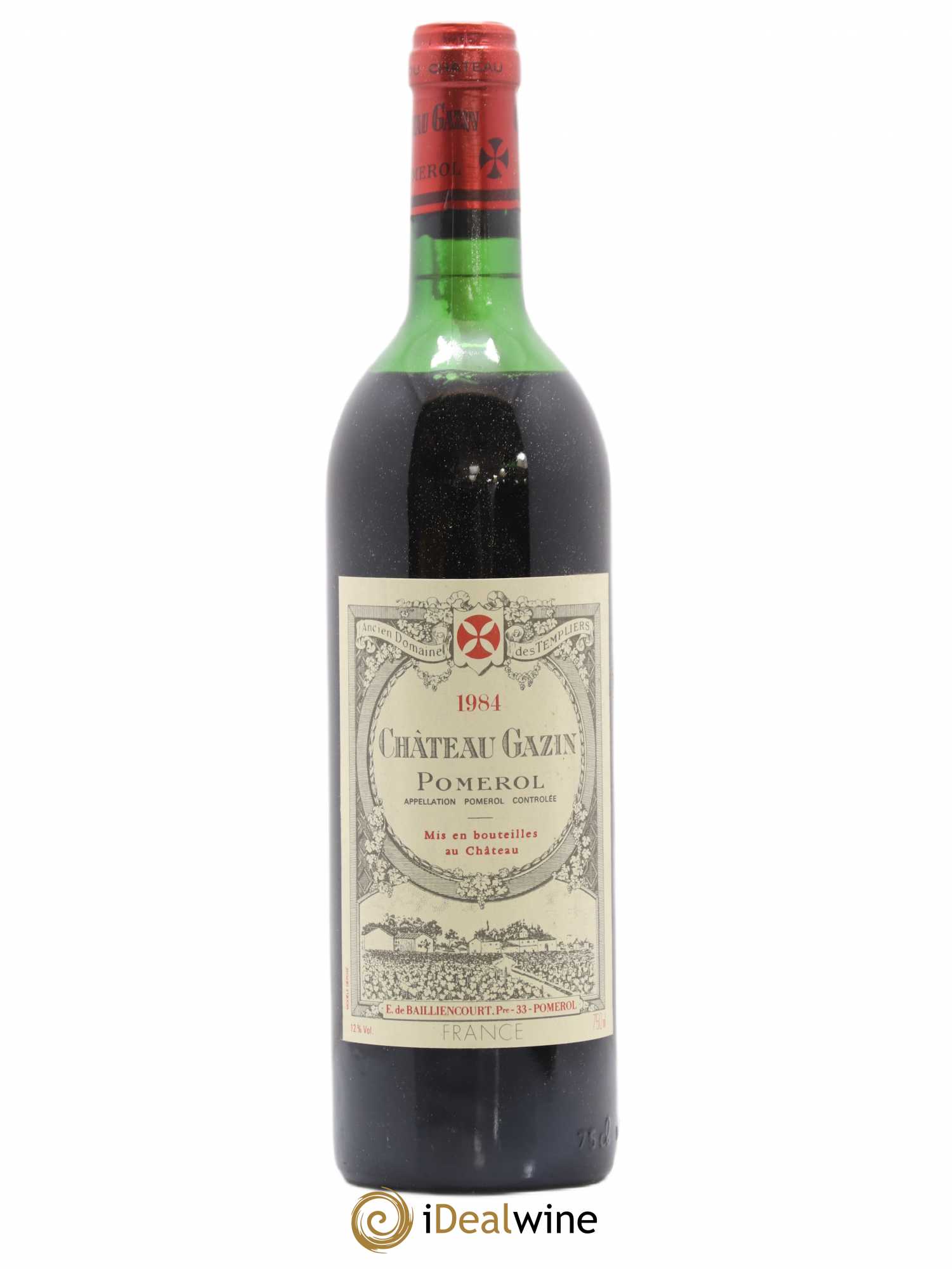 Château Gazin 1984 - Lot de 1 bouteille - 0