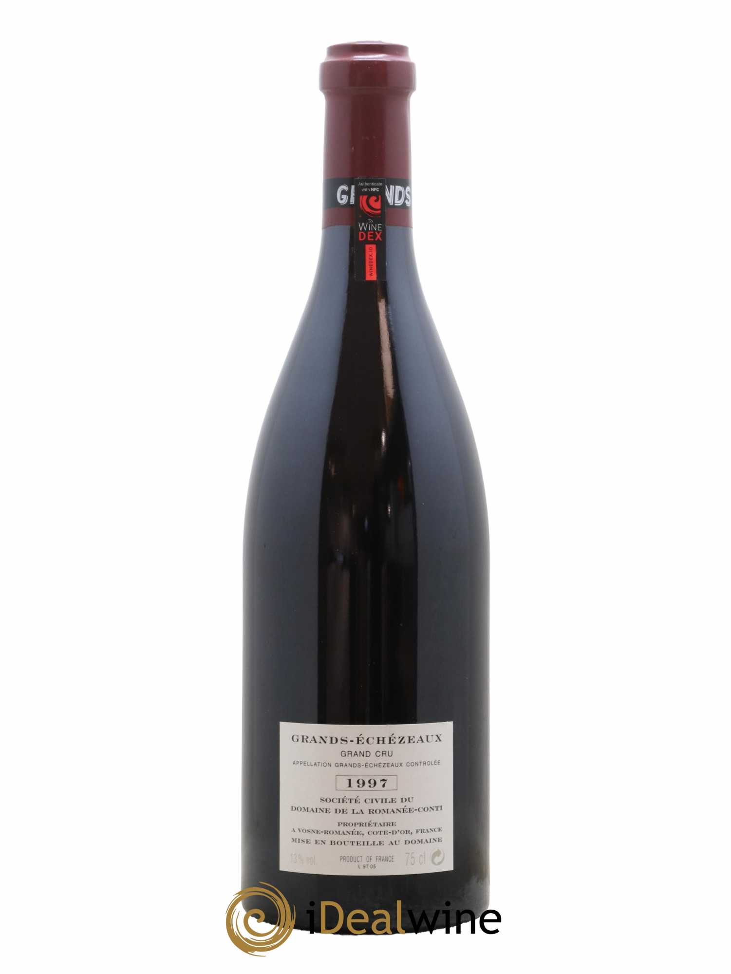 Grands-Echezeaux Grand Cru Domaine de la Romanée-Conti 1997 - Lot de 1 bouteille - 1
