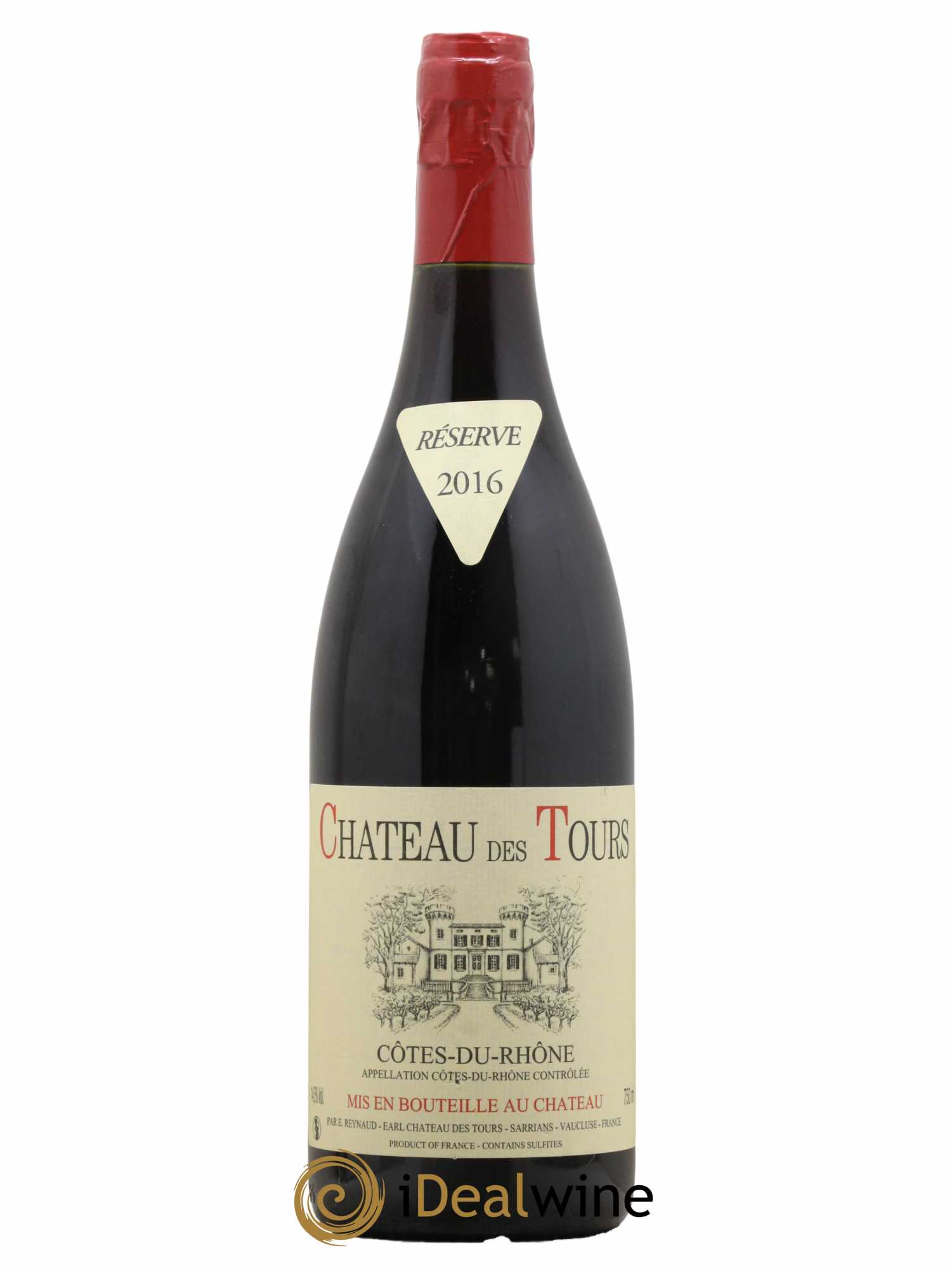 Côtes-du-Rhône Château des Tours Emmanuel Reynaud 2016 - Lot de 1 bouteille - 0