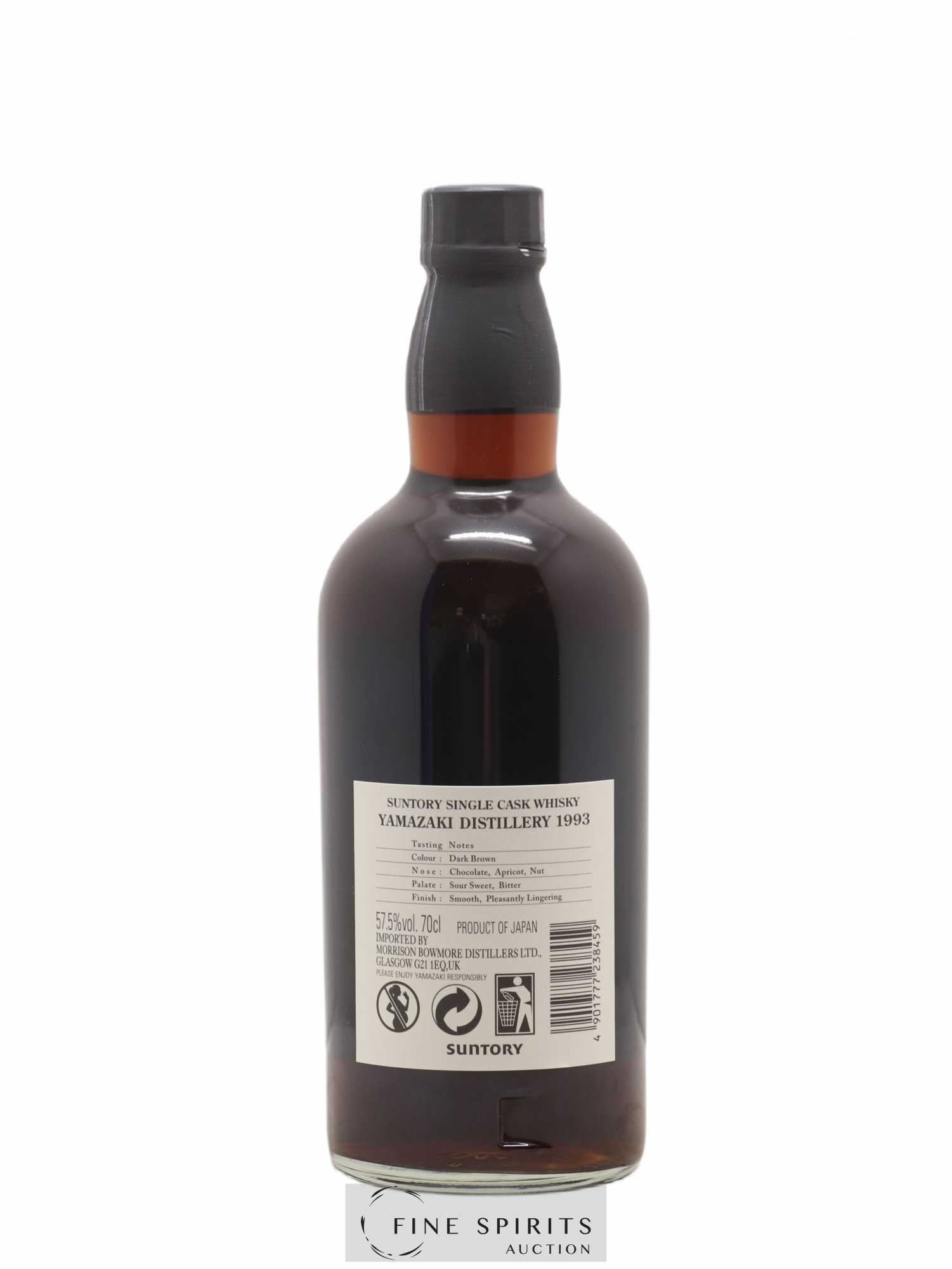 Yamazaki 1993 Of. Single Sherry Butt Cask n°3T70070 - bottled 2012 LMDW The Private Cask - Lot de 1 bouteille - 2