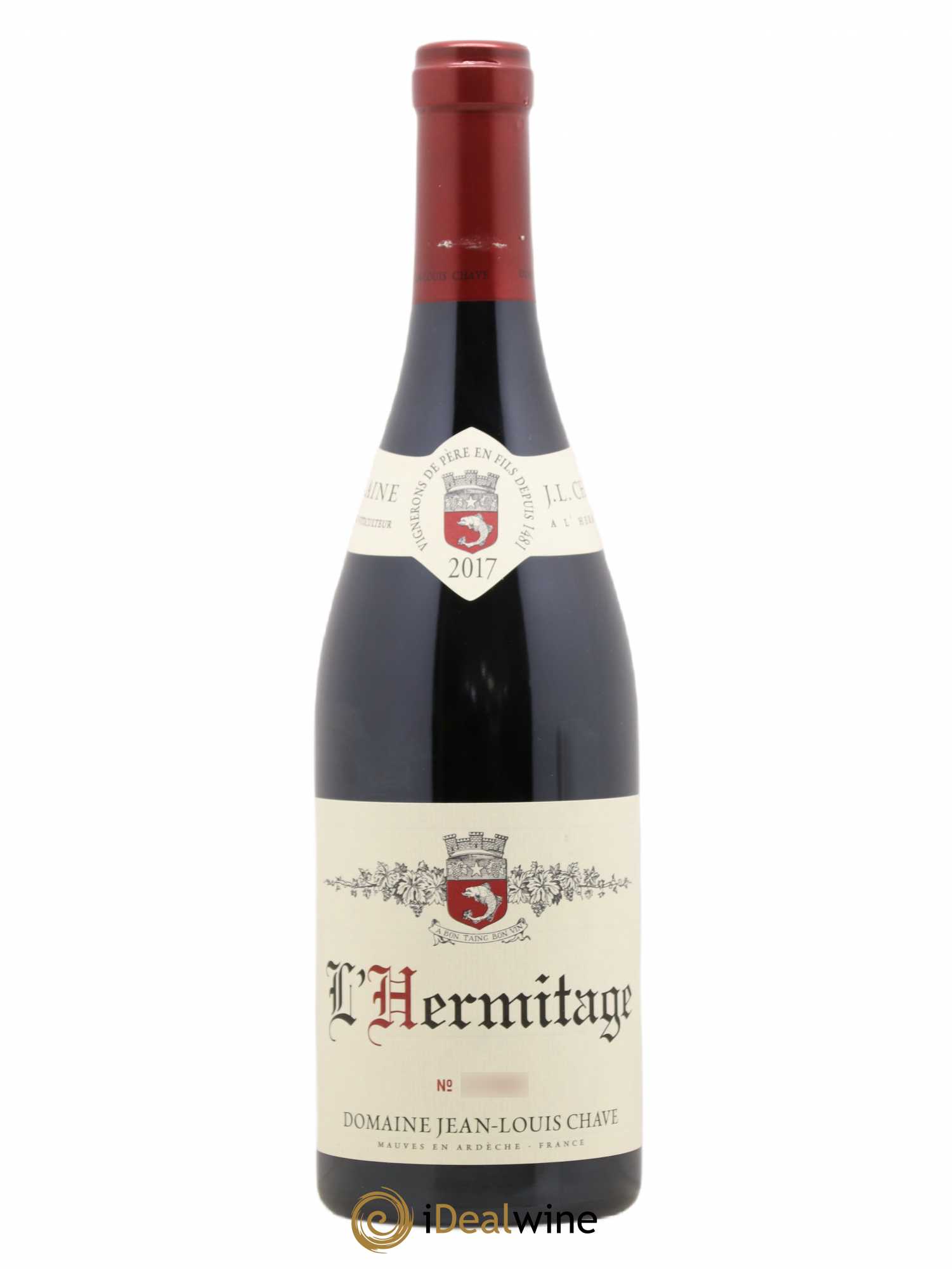 Hermitage Jean-Louis Chave 2017 - Lot de 1 bouteille - 0