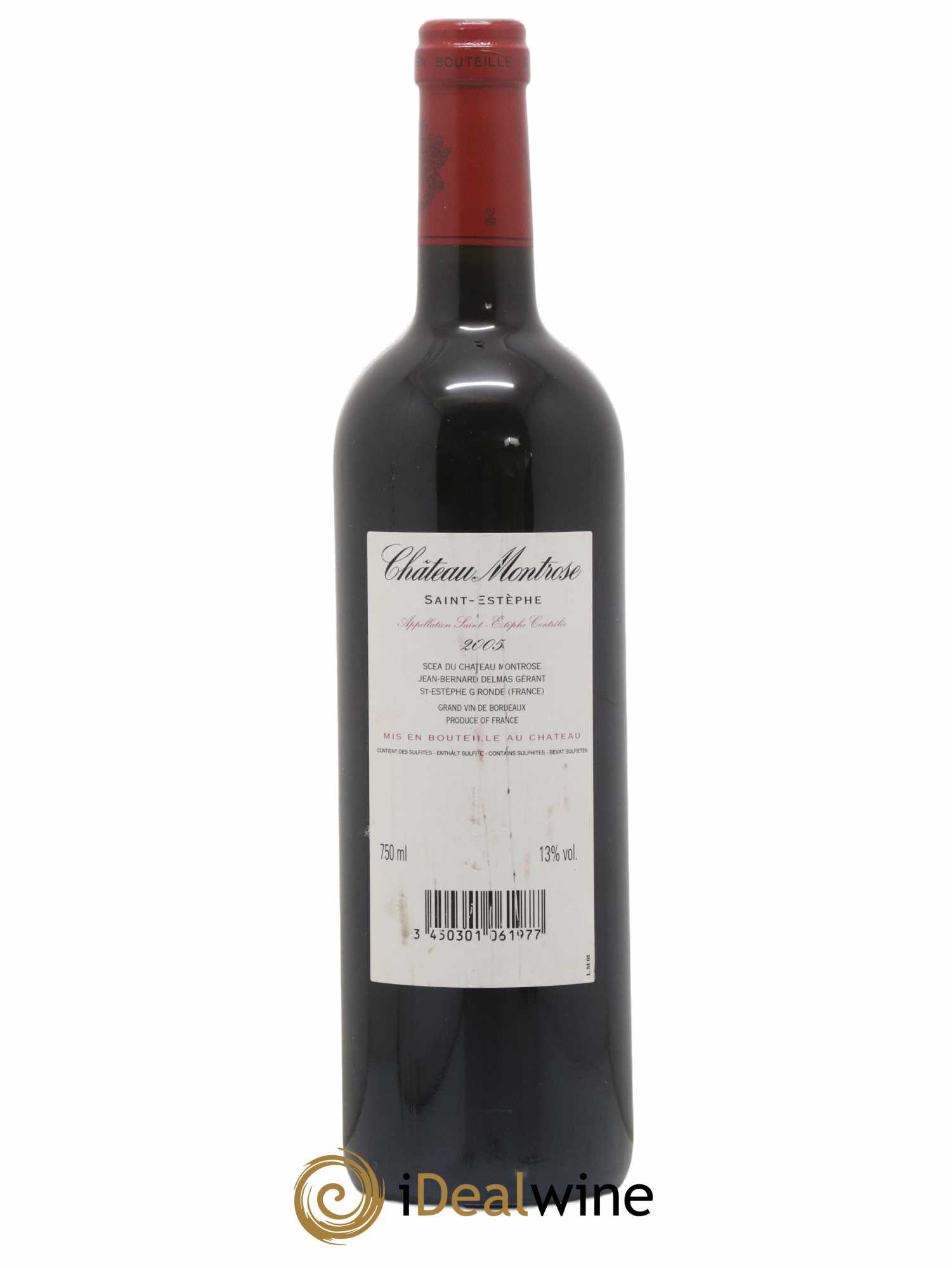 Château Montrose 2ème Grand Cru Classé 2005 - Lot de 1 bouteille - 1