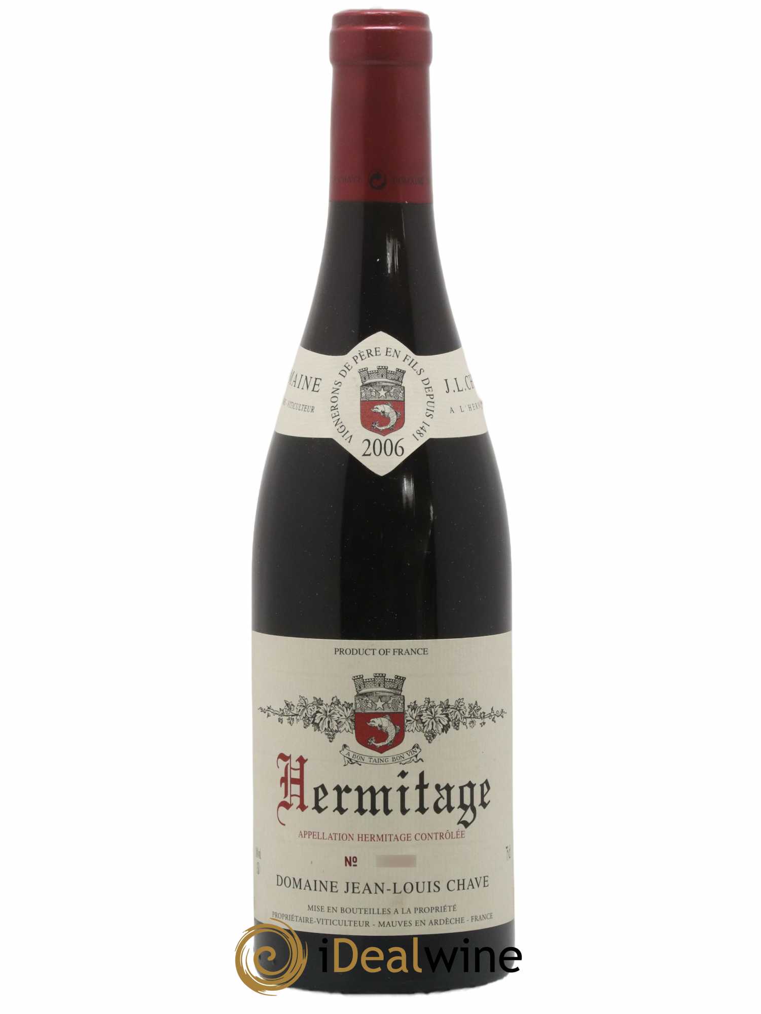 Hermitage Jean-Louis Chave 2006 - Lot de 1 bouteille - 0