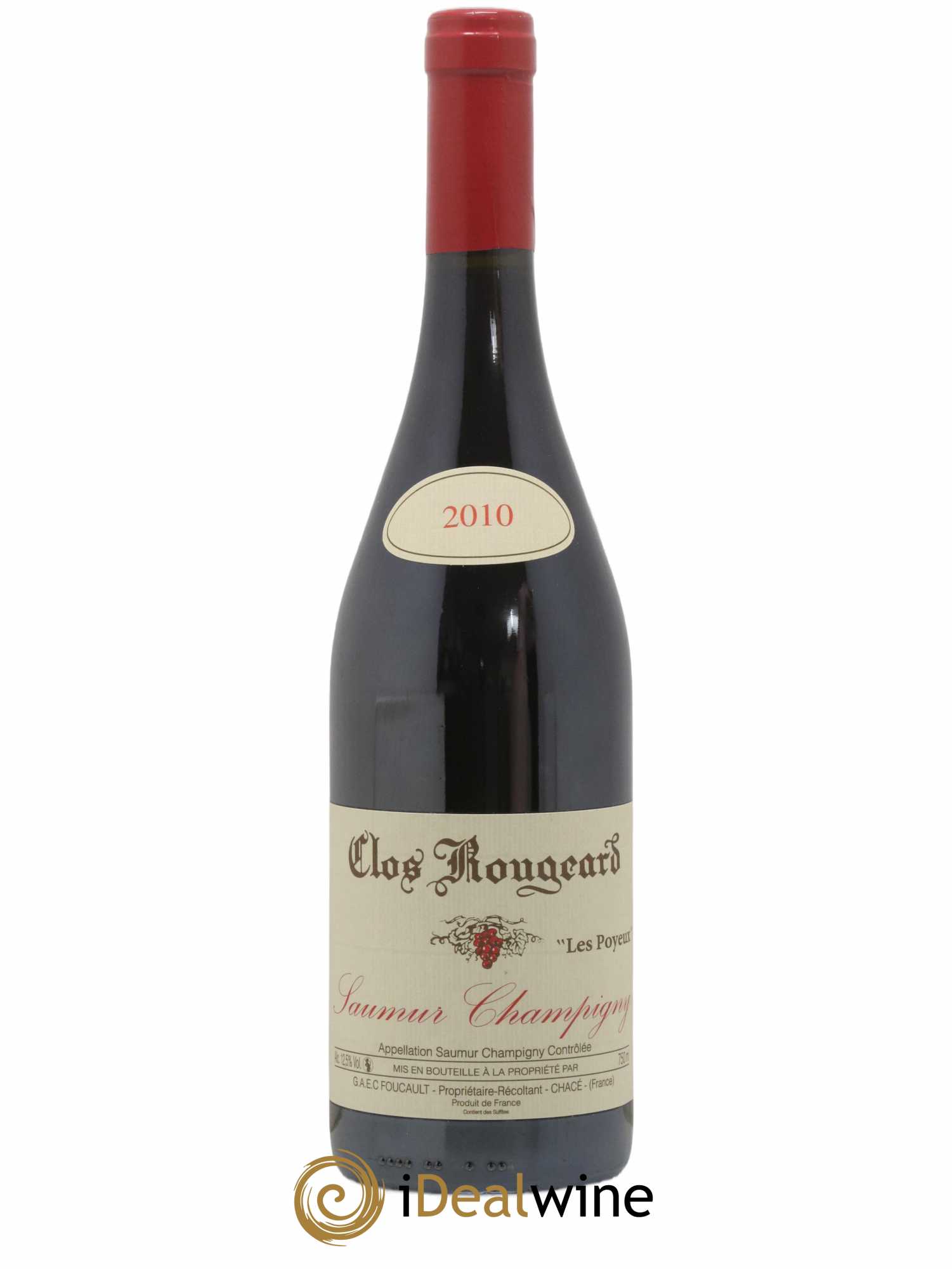 Saumur-Champigny Les Poyeux Clos Rougeard 2010 - Lot de 1 bouteille - 0