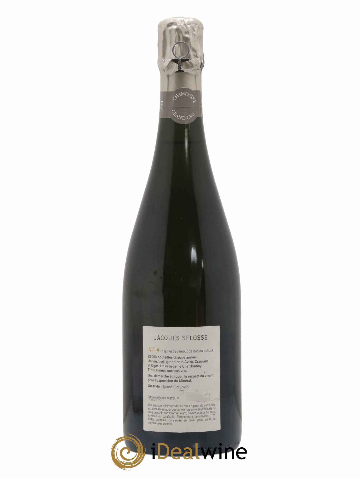 Initial Brut Jacques Selosse - Lot de 1 bouteille - 1