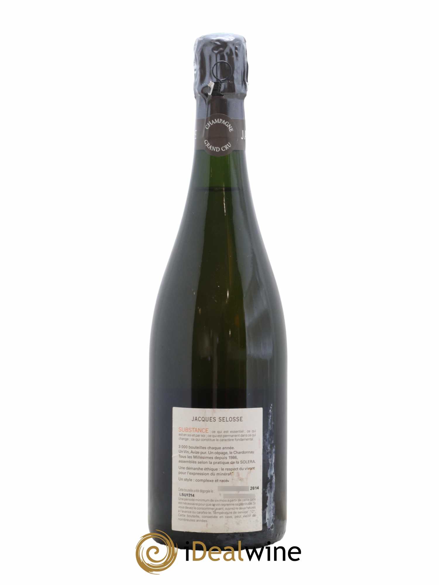 Substance Jacques Selosse - Lot de 1 bouteille - 1