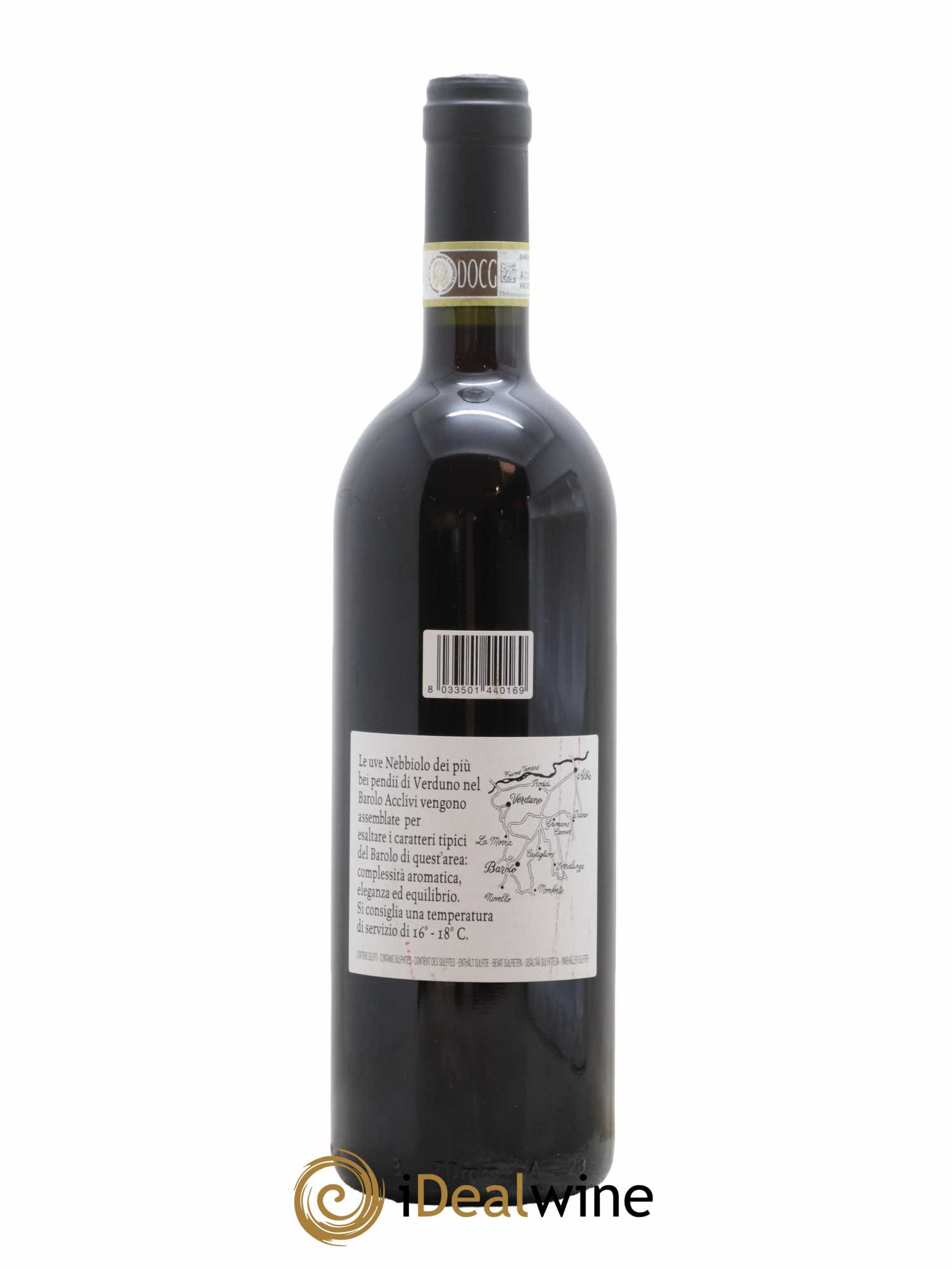 Barolo DOCG Acclivi Comm. Giovan Battista Burlotto 2018 - Lot de 1 bouteille - 1