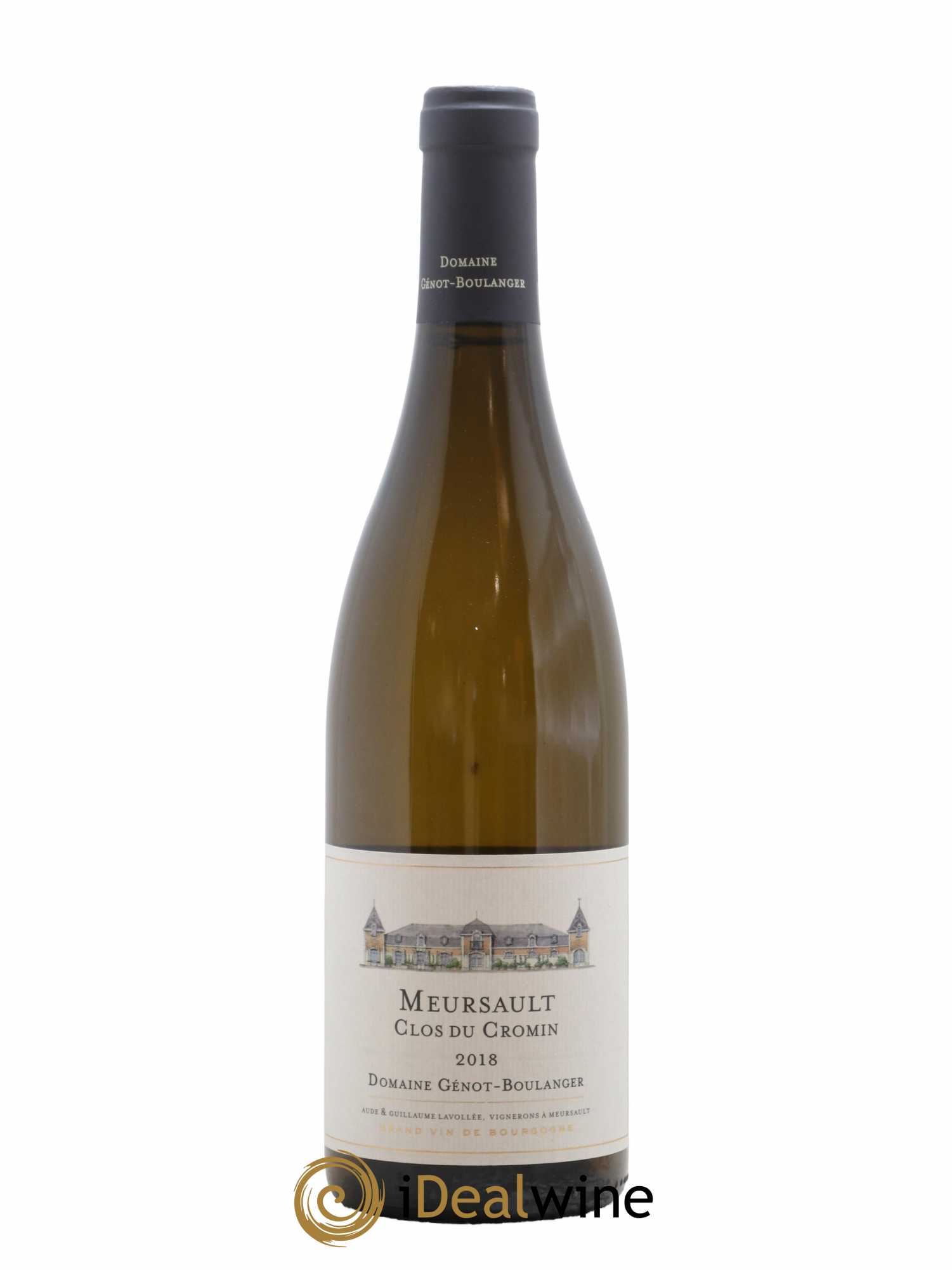 Meursault Clos du Cromin Domaine Génot Boulanger 2018 - Lot de 1 bouteille - 0
