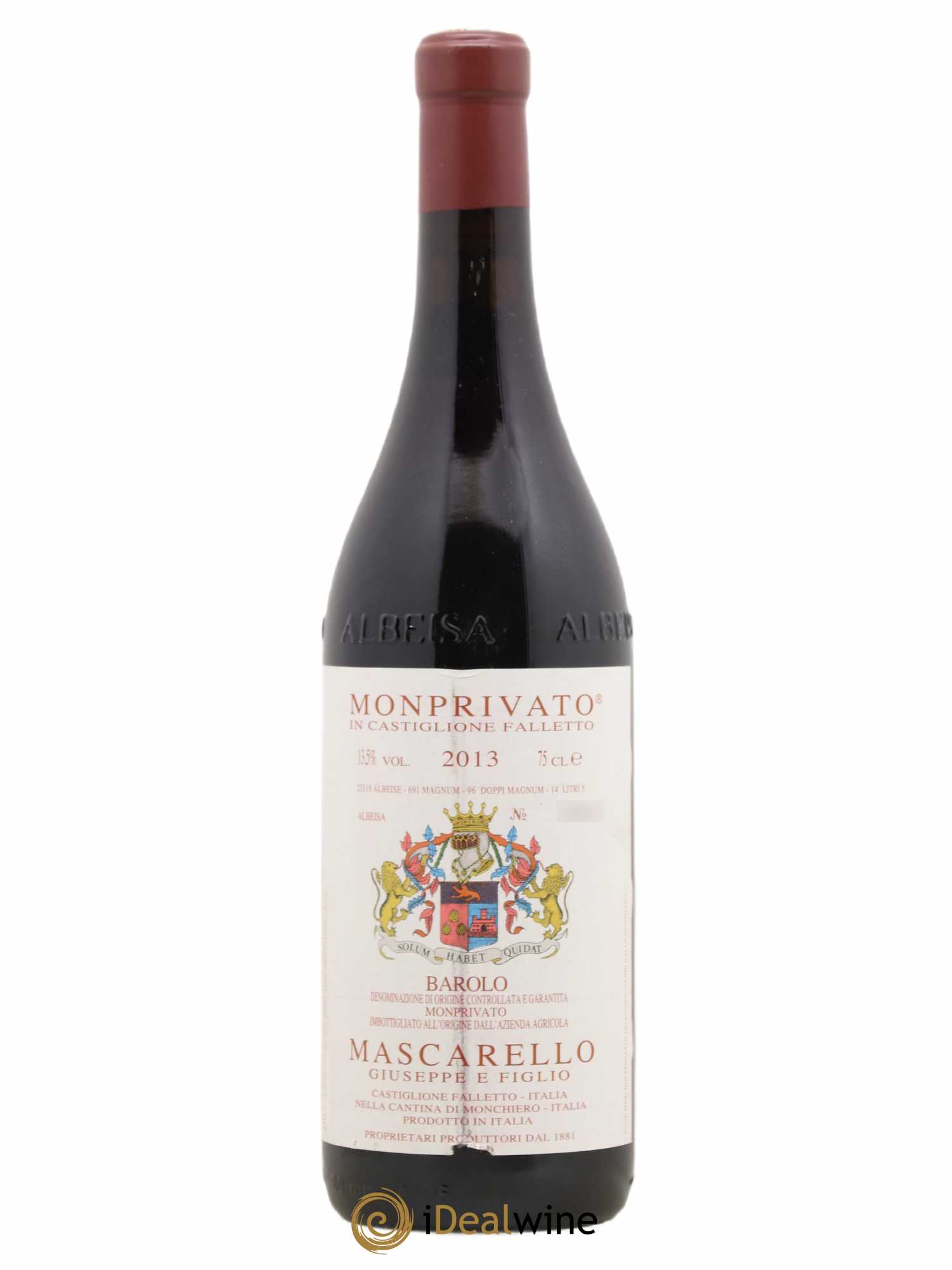 Barolo DOCG Monprivato Giuseppe Mascarello 2013 - Lot de 1 bouteille - 0