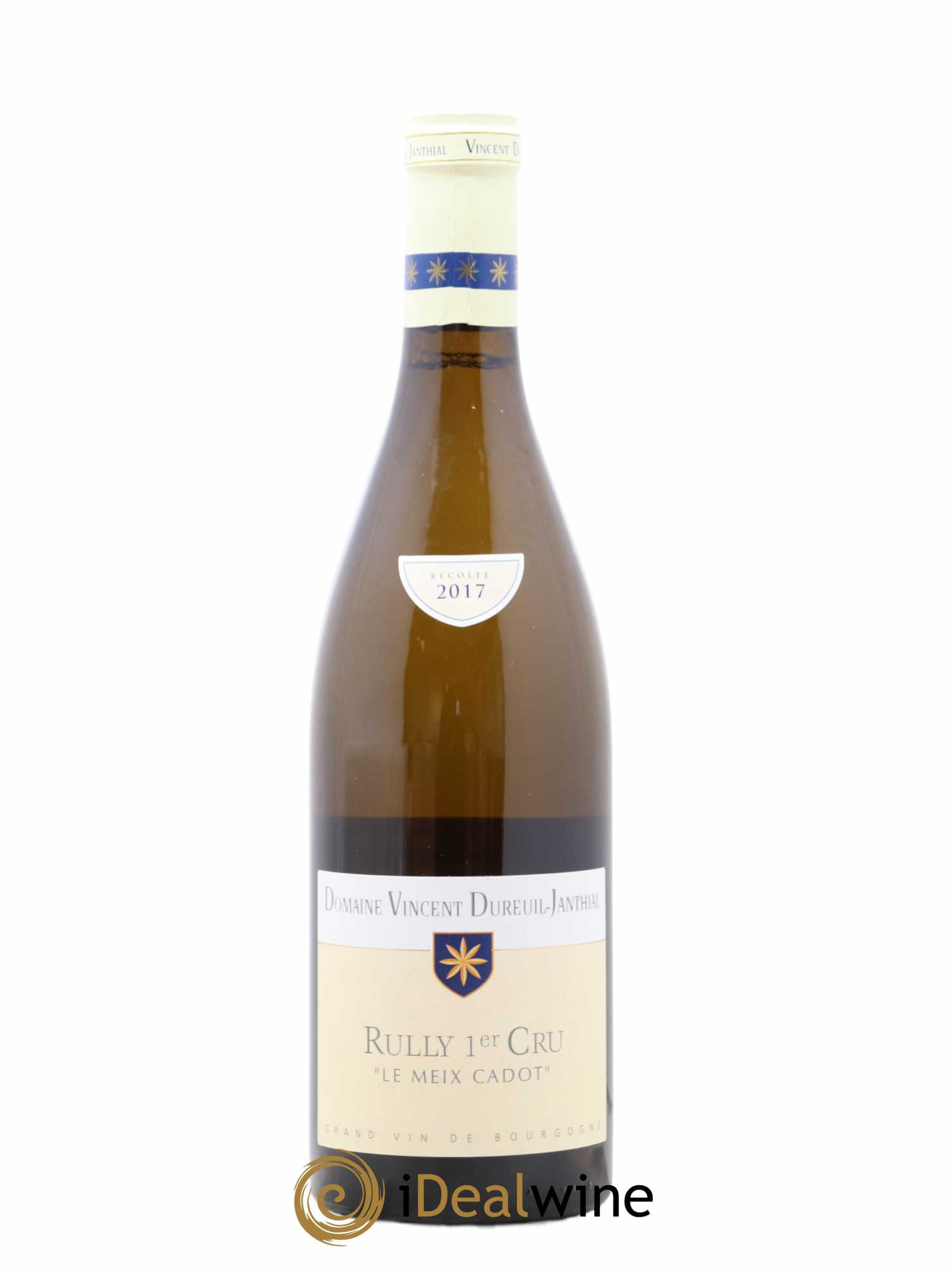 Rully 1er Cru Le Meix Cadot Vincent Dureuil-Janthial 2017 - Lot de 1 bouteille - 0