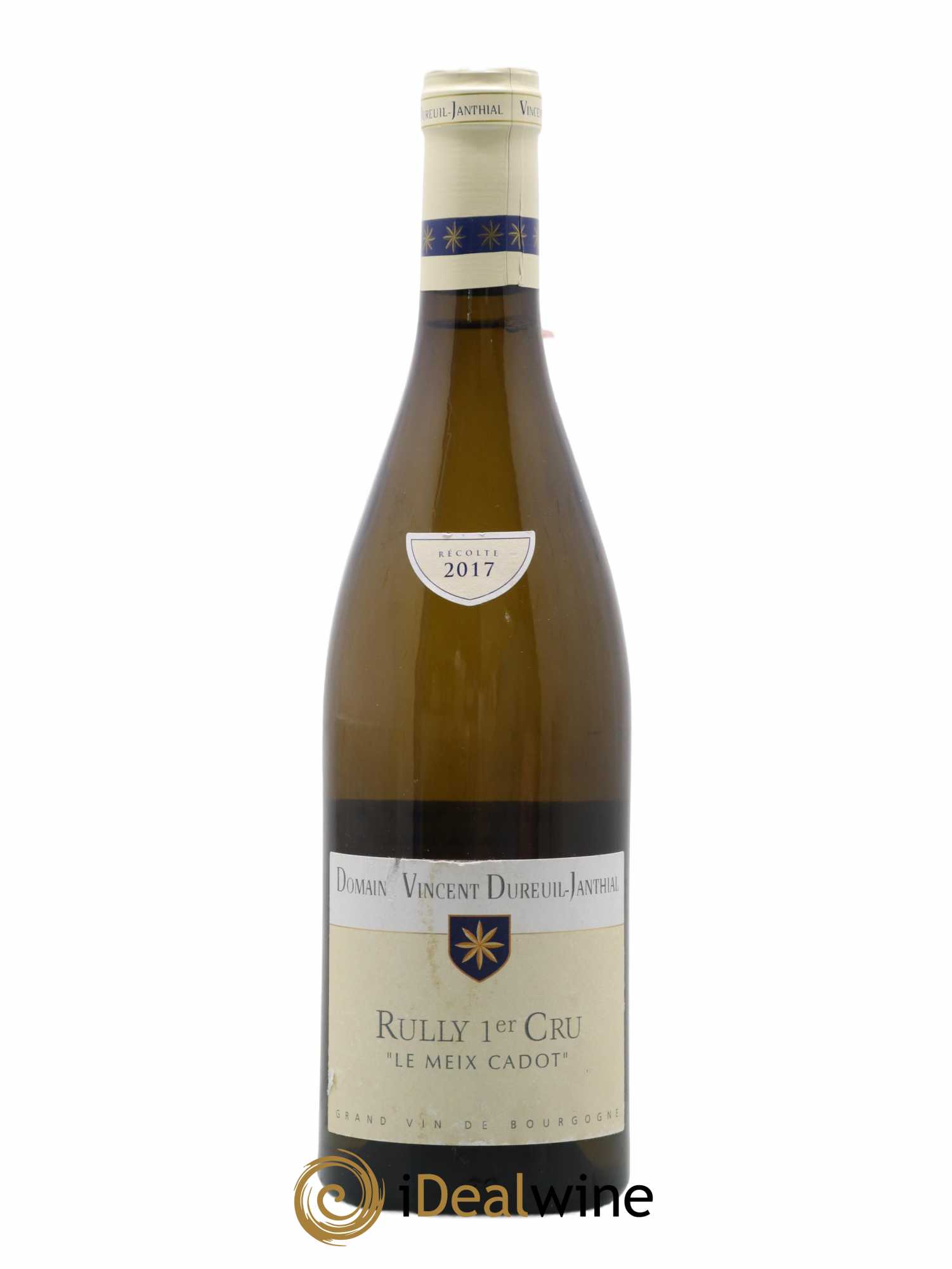 Rully 1er Cru Le Meix Cadot Vincent Dureuil-Janthial 2017 - Lot de 1 bouteille - 0