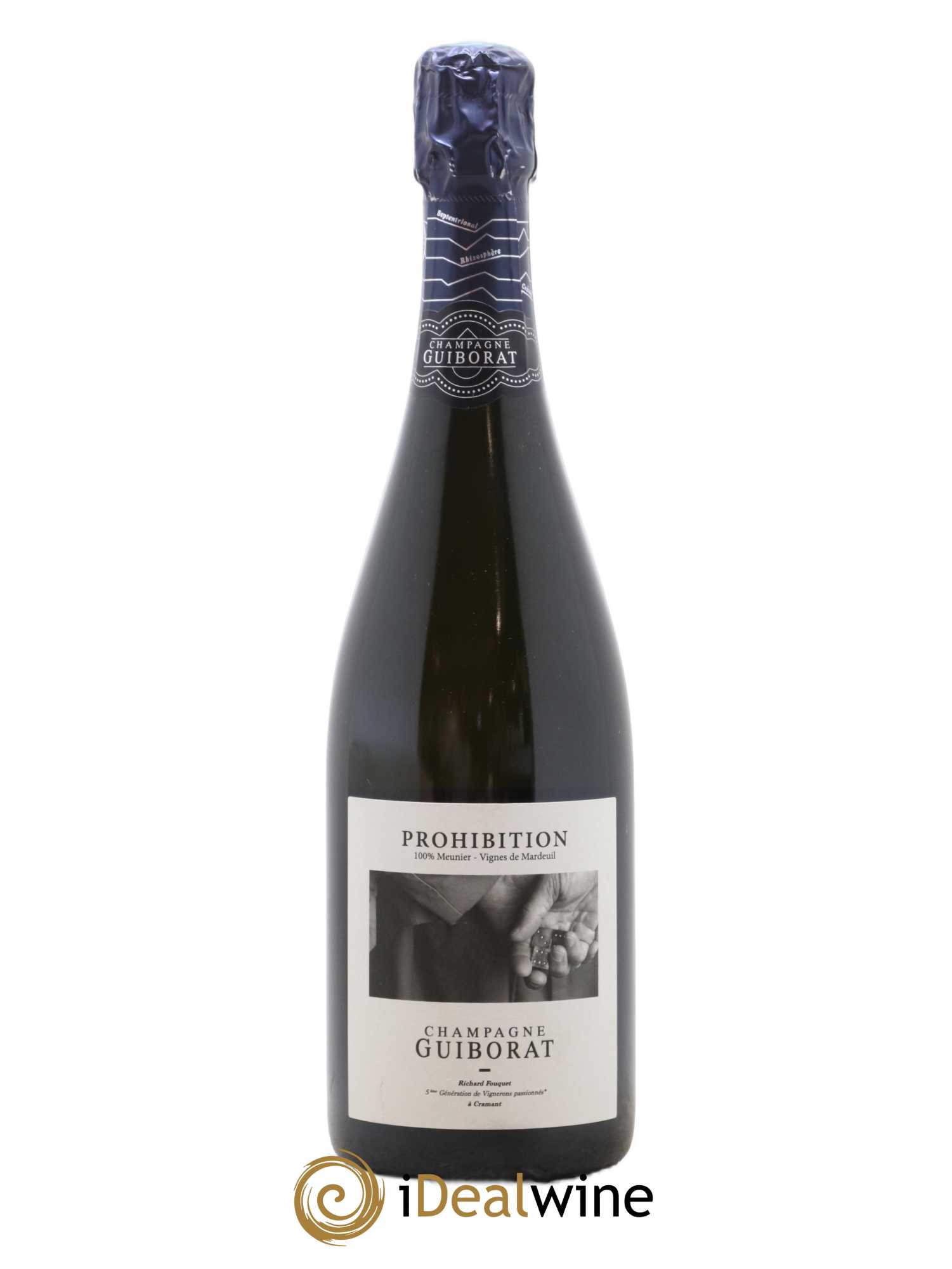 Champagne Prohibition Guiborat - Lot de 1 bouteille - 0