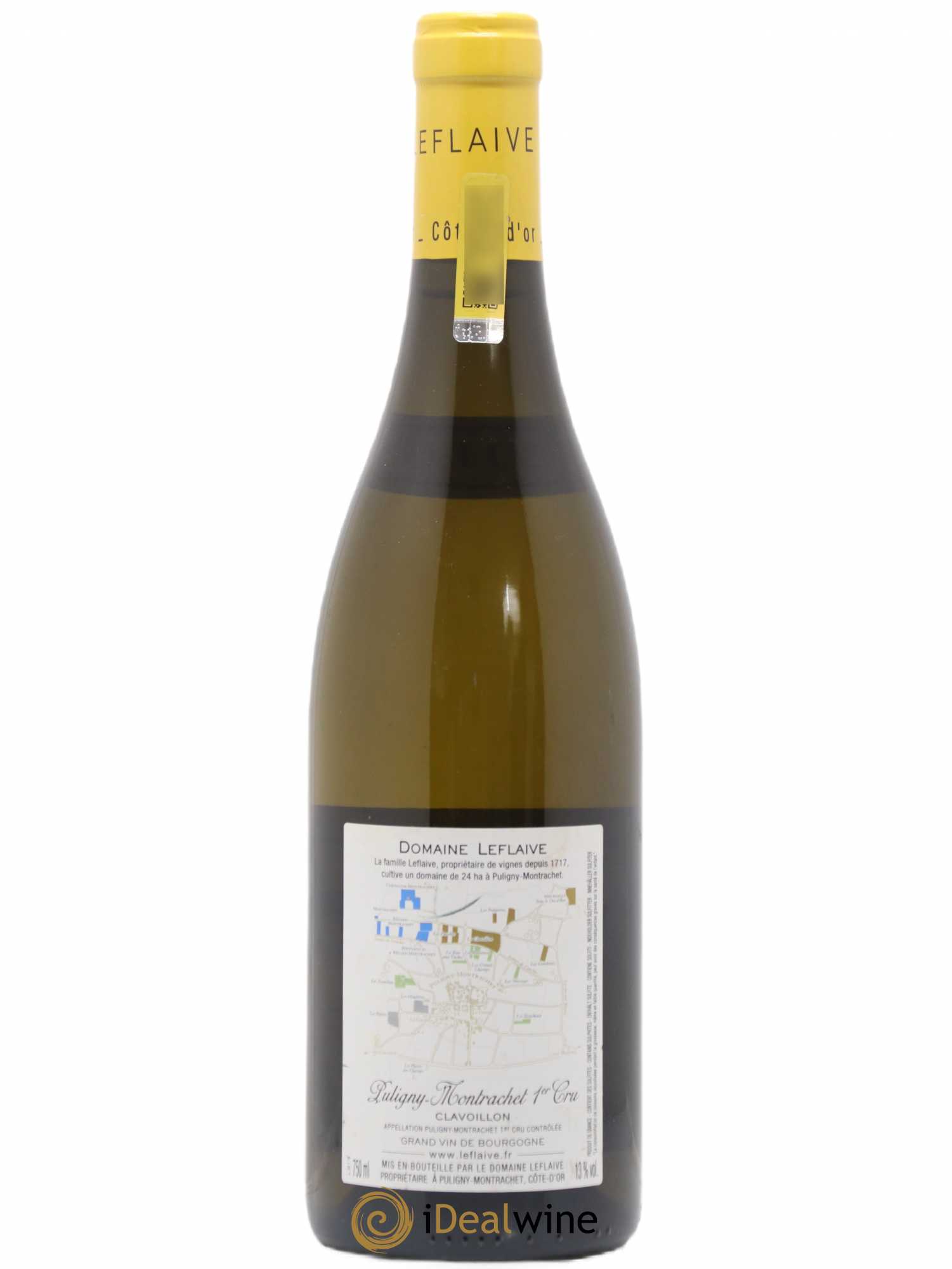 Puligny-Montrachet 1er Cru Clavoillon Leflaive (Domaine) 2016 - Lot de 1 bouteille - 1