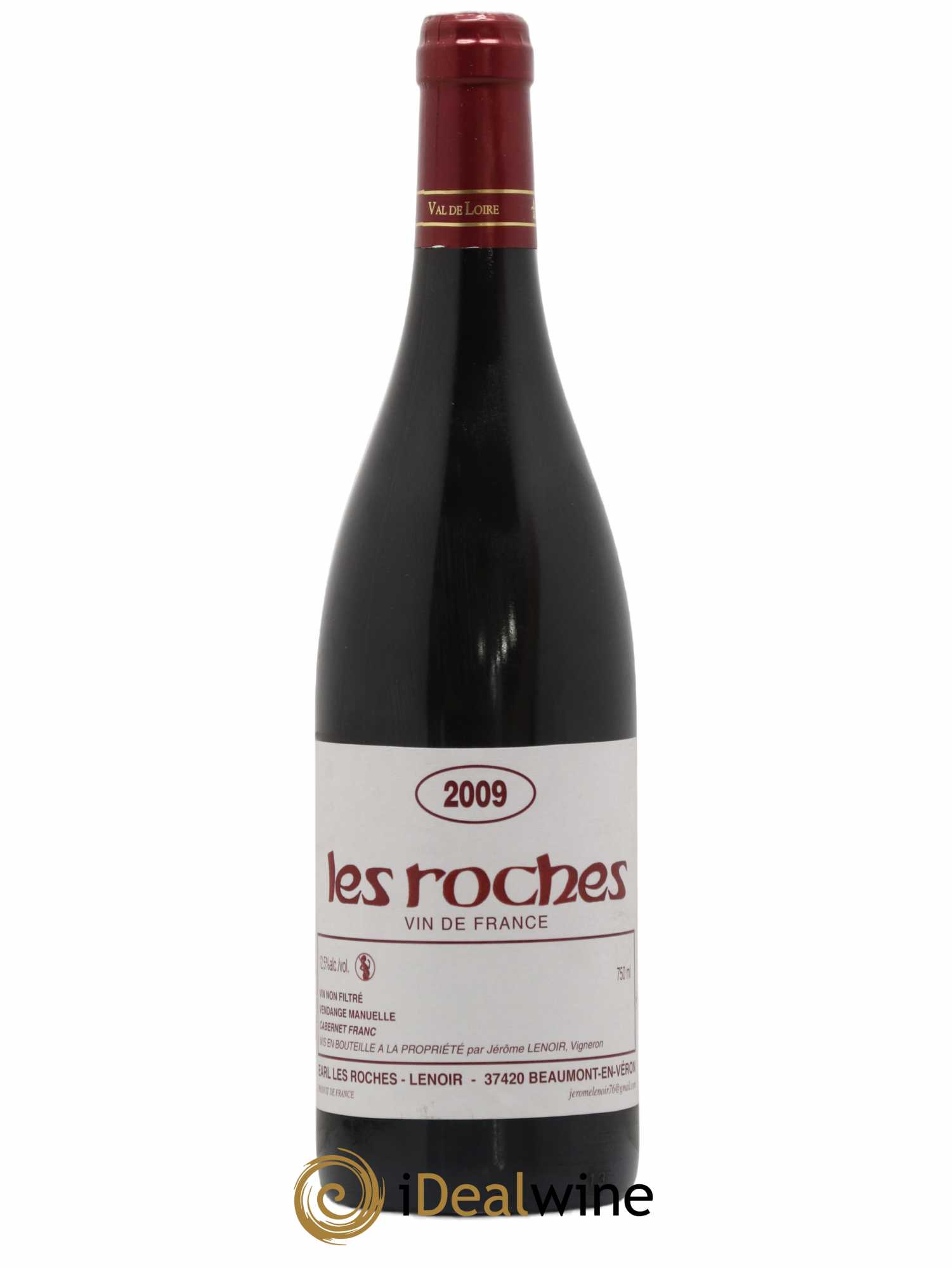 Vin de France Les Roches Lenoir (Domaine) 2009 - Lot de 1 bouteille - 0