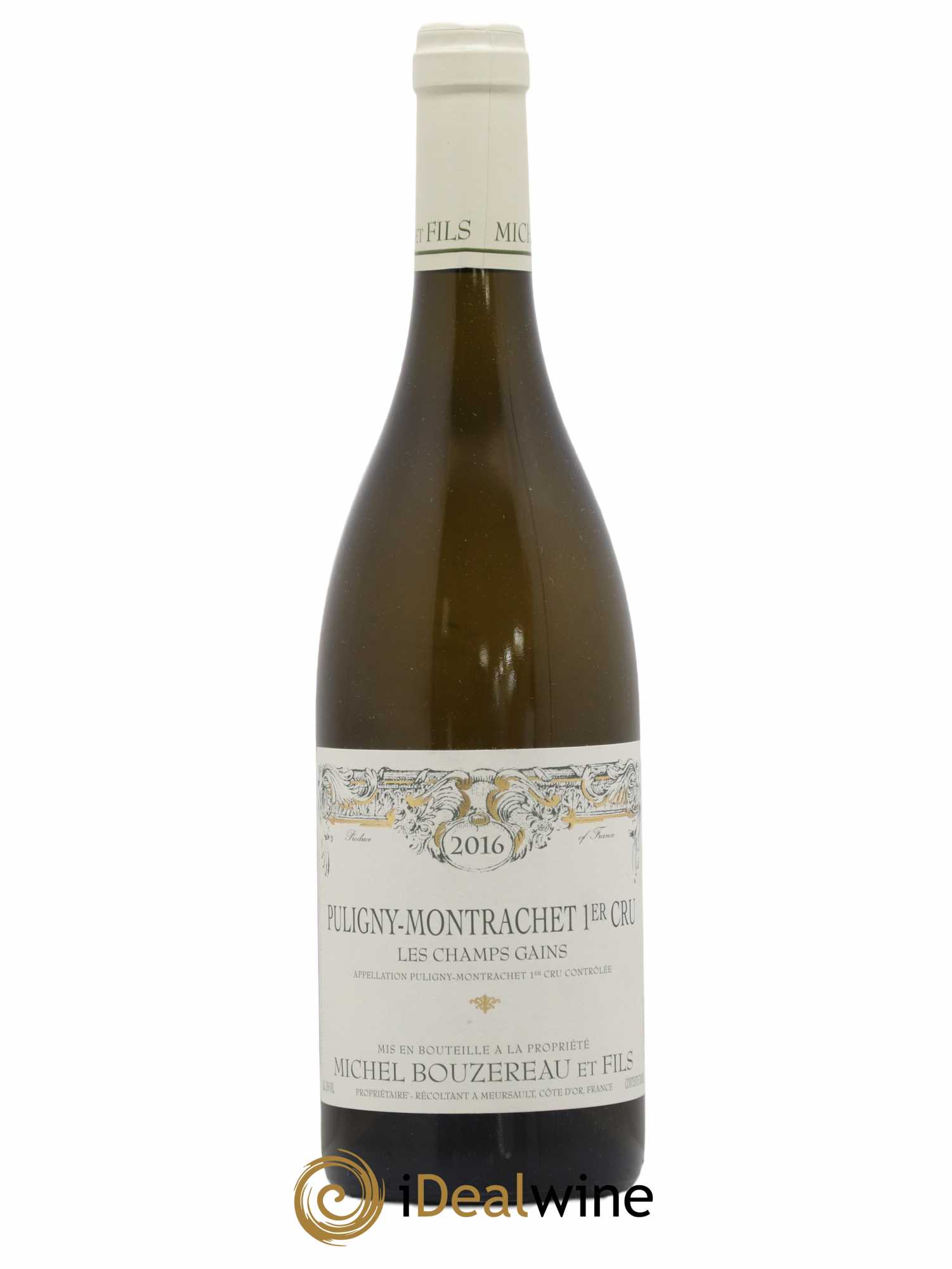 Puligny-Montrachet 1er Cru Les Champs Gains Michel Bouzereau et Fils (Domaine) 2016 - Lot de 1 bouteille - 0